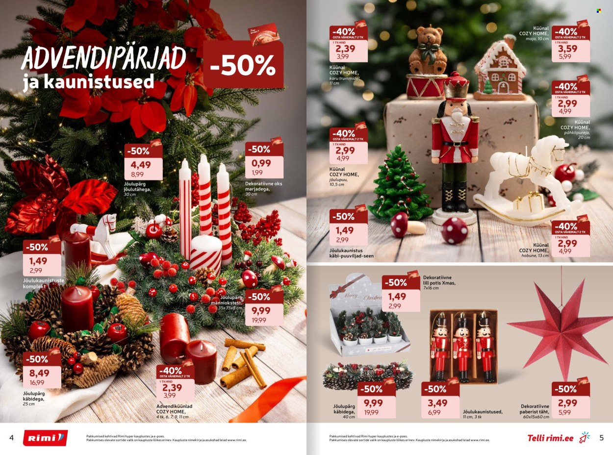 rimi - Rimi kliendileht - Rimi Jõrulukataloog (18.11 - 29.12.2025) - page: 3