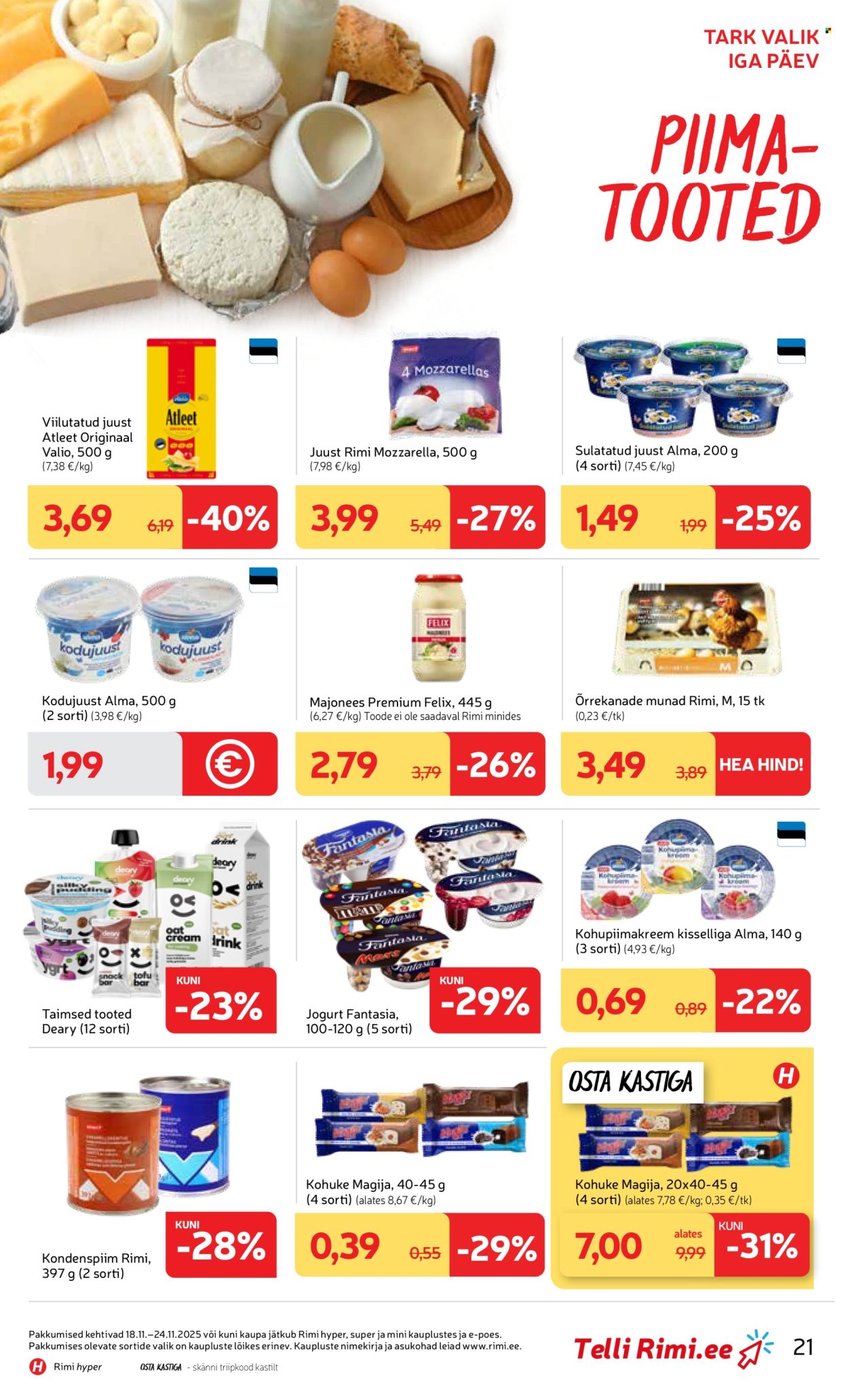 rimi - Rimi kliendileht - Kliendileht (18.11 - 24.11.2025) - page: 21