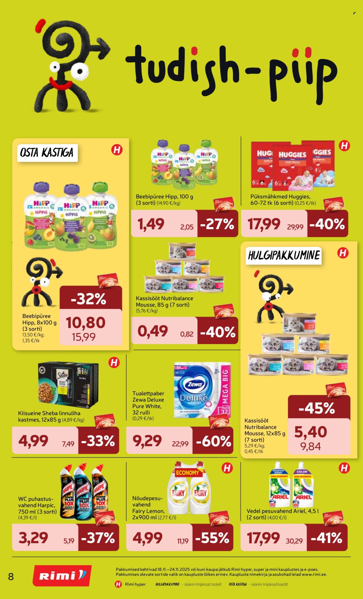 rimi - Rimi kliendileht - Kliendileht (18.11 - 24.11.2025) - page: 8