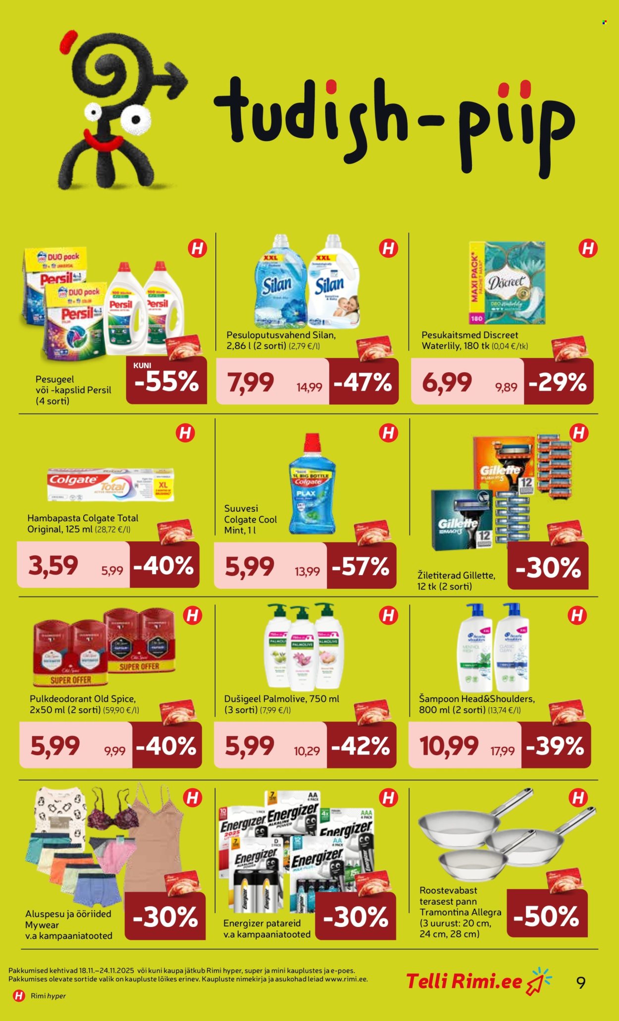 rimi - Rimi kliendileht - Kliendileht (18.11 - 24.11.2025) - page: 9