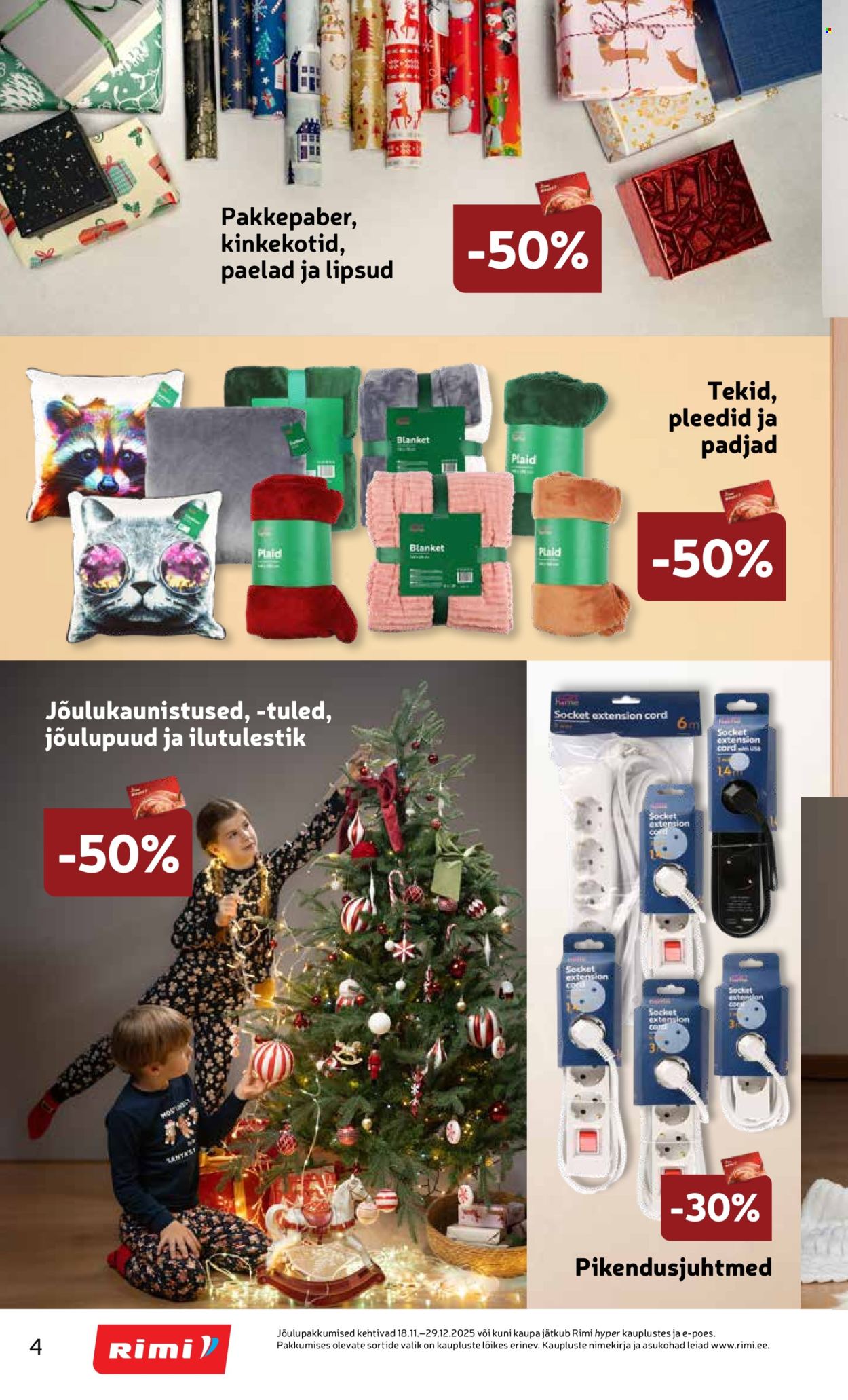 rimi - Rimi kliendileht - Kliendileht (18.11 - 24.11.2025) - page: 4