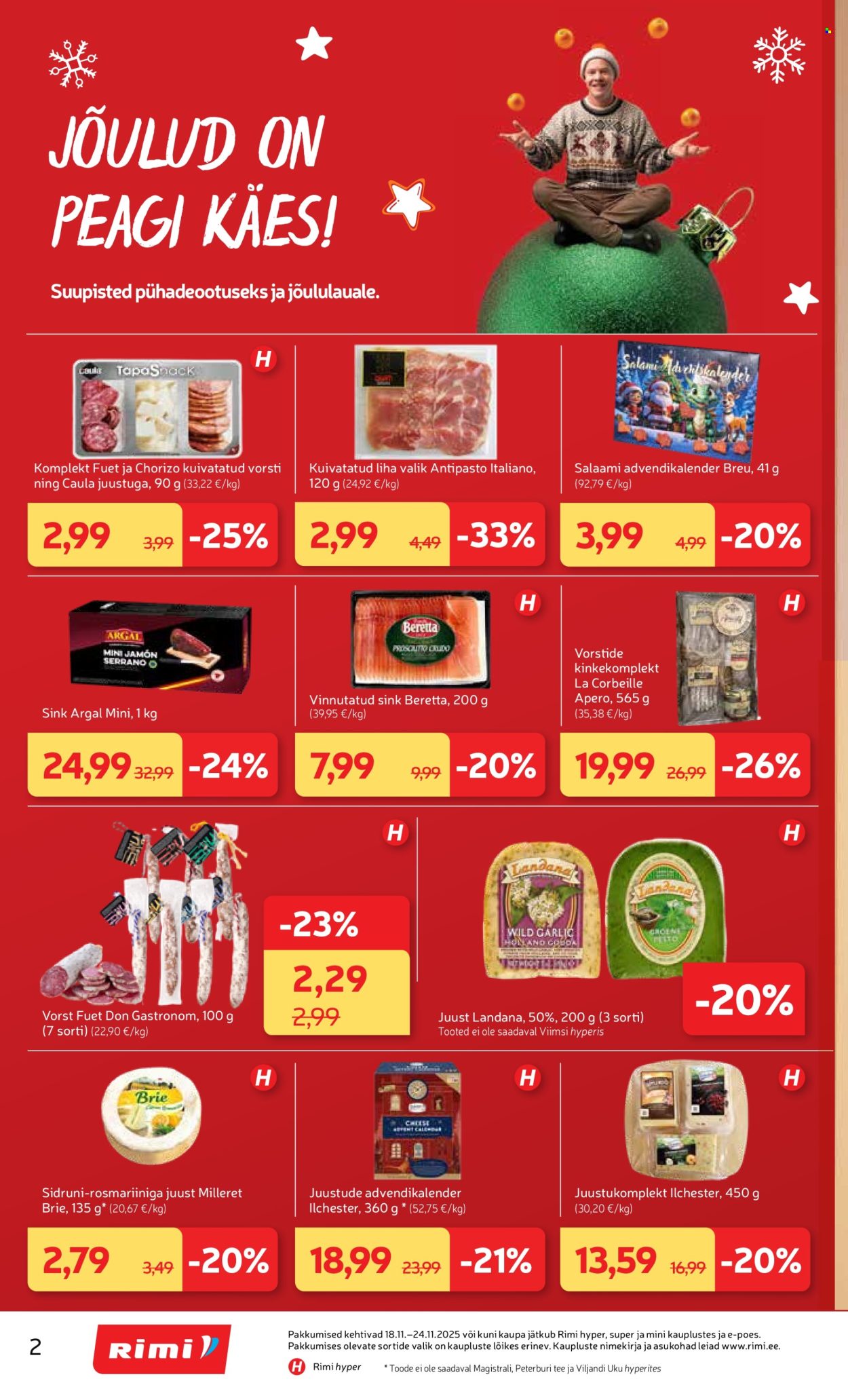 rimi - Rimi kliendileht - Kliendileht (18.11 - 24.11.2025) - page: 2