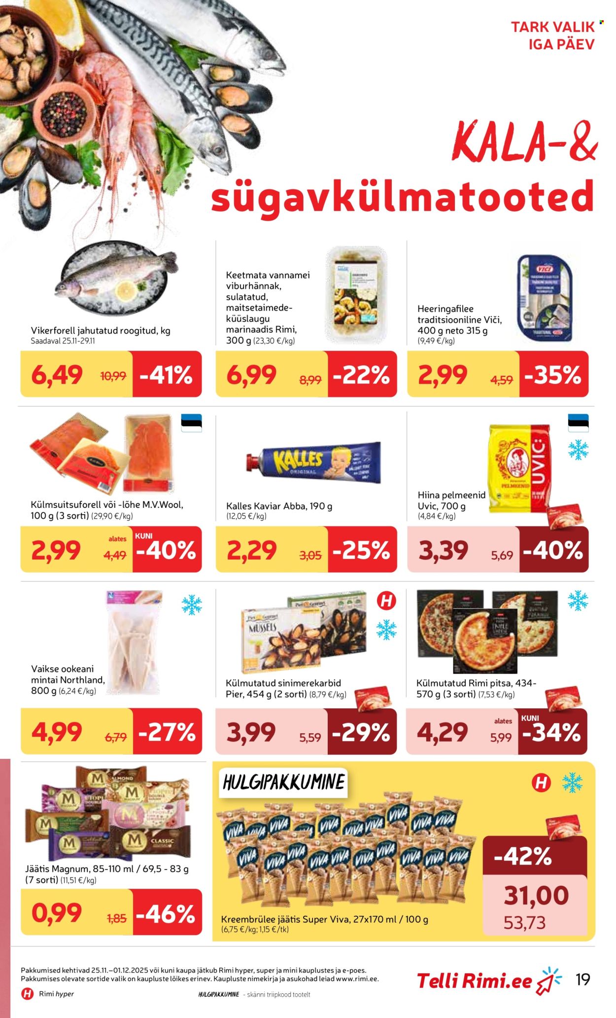 rimi - Rimi kliendileht - Kliendileht (25.11 - 1.12.2025) - page: 19