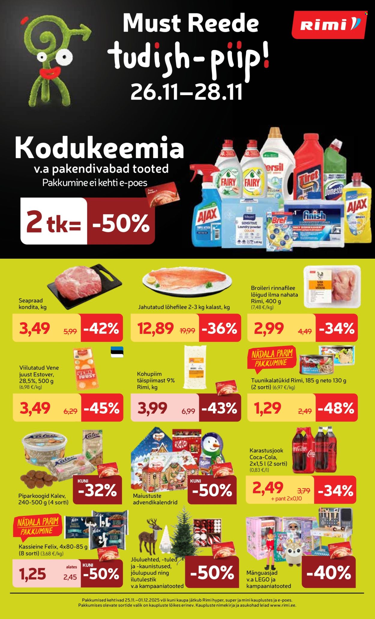 rimi - Rimi kliendileht - Kliendileht (25.11 - 1.12.2025) - page: 1