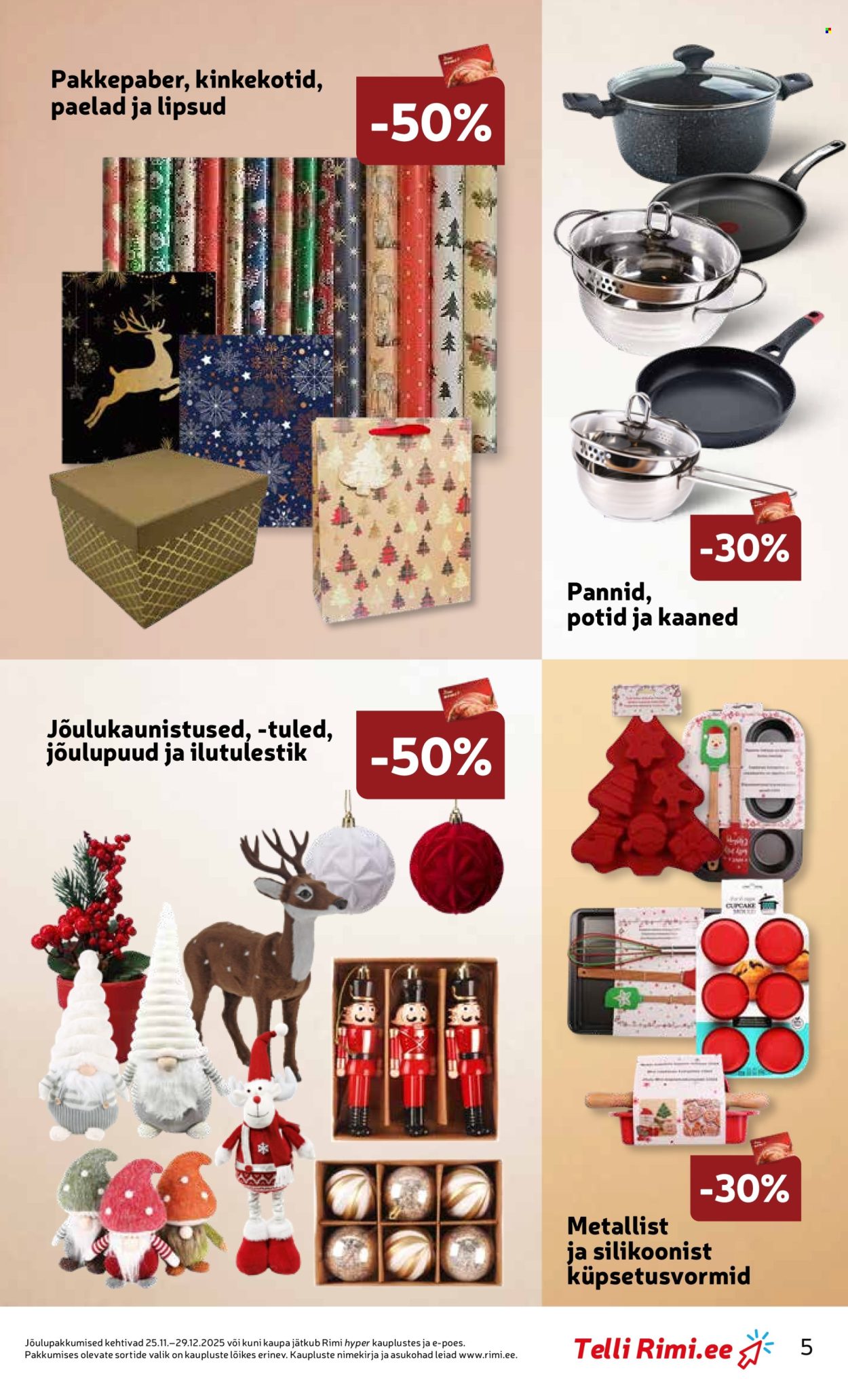 rimi - Rimi kliendileht - Kliendileht (25.11 - 1.12.2025) - page: 5