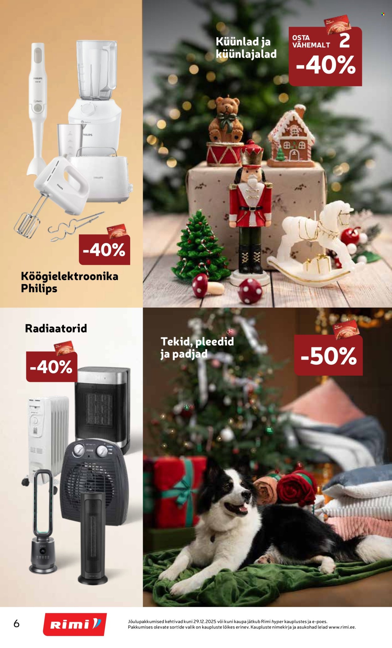 rimi - Rimi kliendileht - Kliendileht (2.12 - 8.12.2025) - page: 6