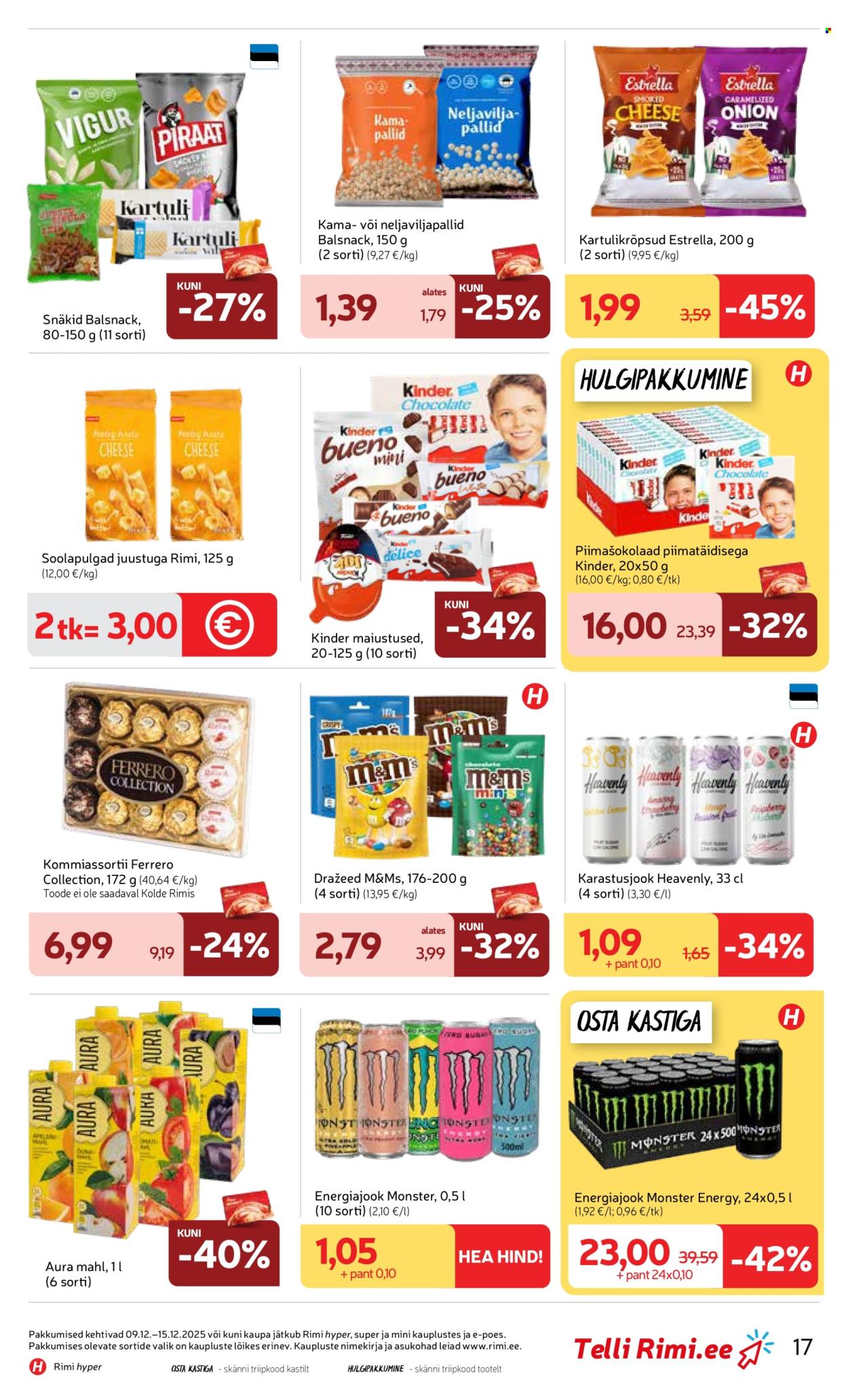 rimi - Rimi kliendileht - Kliendileht (9.12 - 15.12.2025) - page: 17