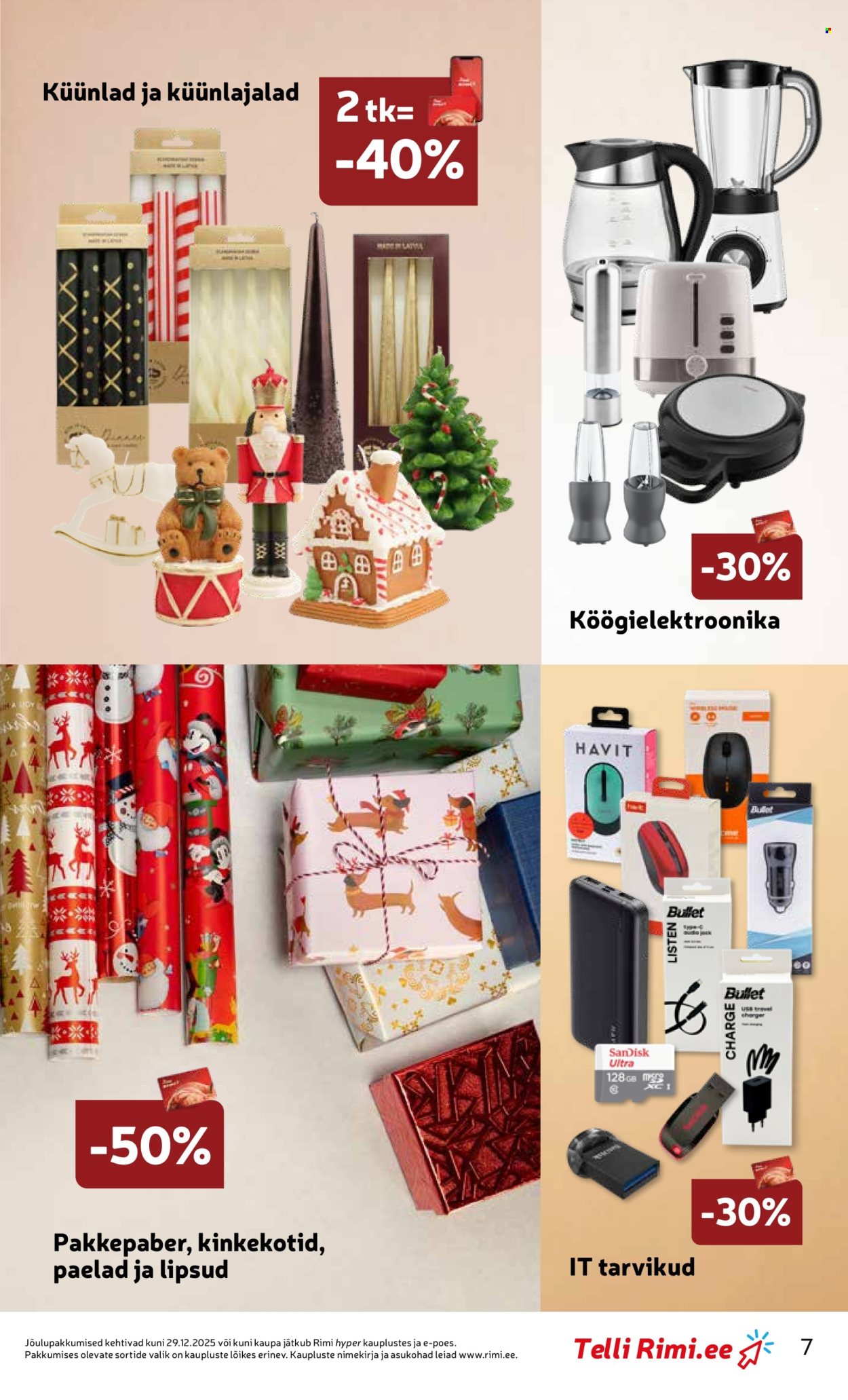 rimi - Rimi kliendileht - Kliendileht (9.12 - 15.12.2025) - page: 7