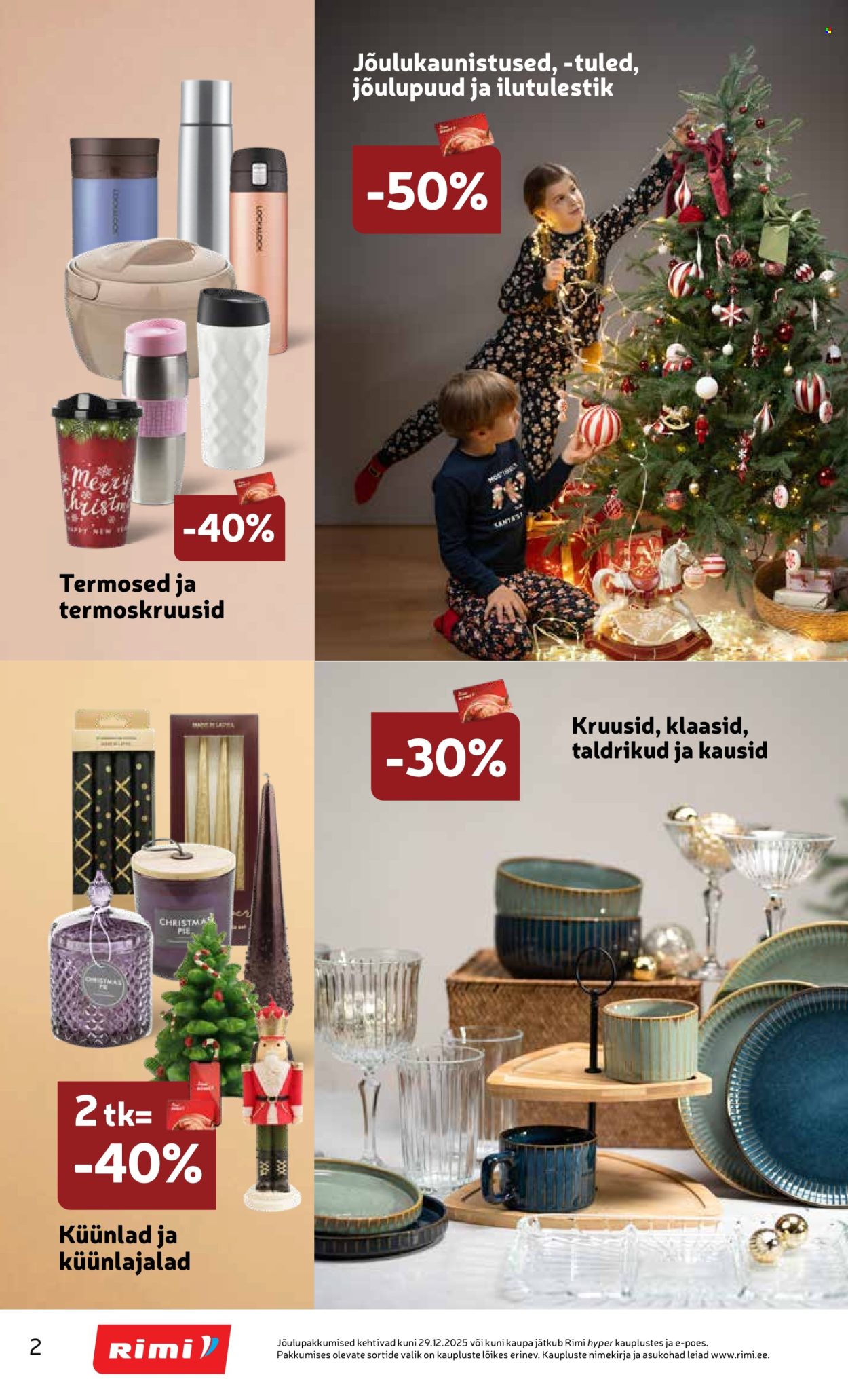 rimi - Rimi kliendileht - Kliendileht (16.12 - 29.12.2025) - page: 2