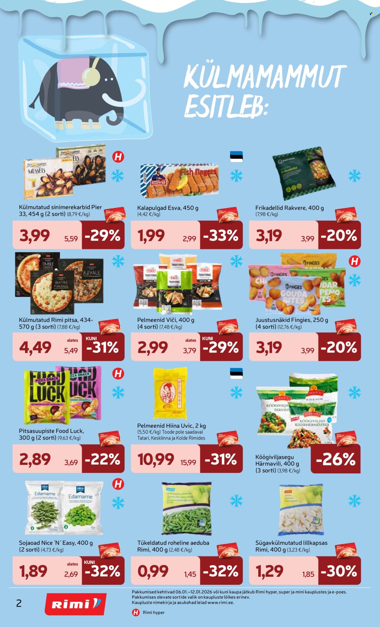rimi - Rimi kliendileht - Kliendileht (5.01 - 12.01.2026) - page: 2