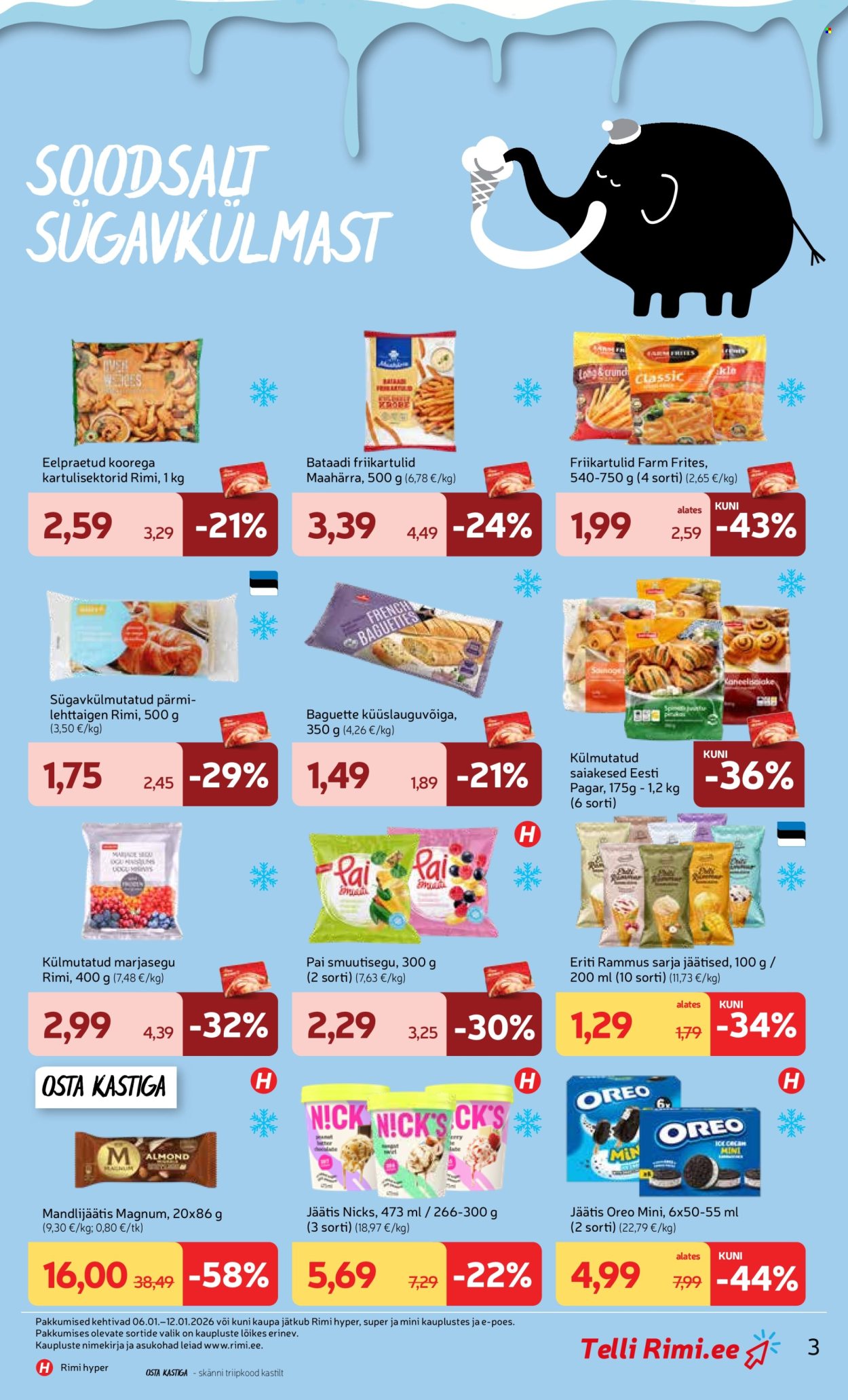 rimi - Rimi kliendileht - Kliendileht (5.01 - 12.01.2026) - page: 3