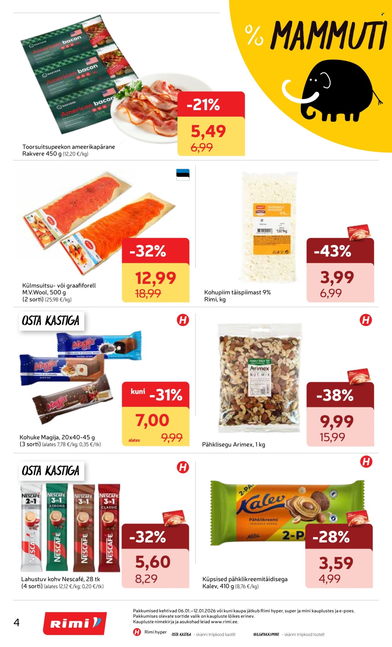 rimi - Rimi kliendileht - Kliendileht (5.01 - 12.01.2026) - page: 4