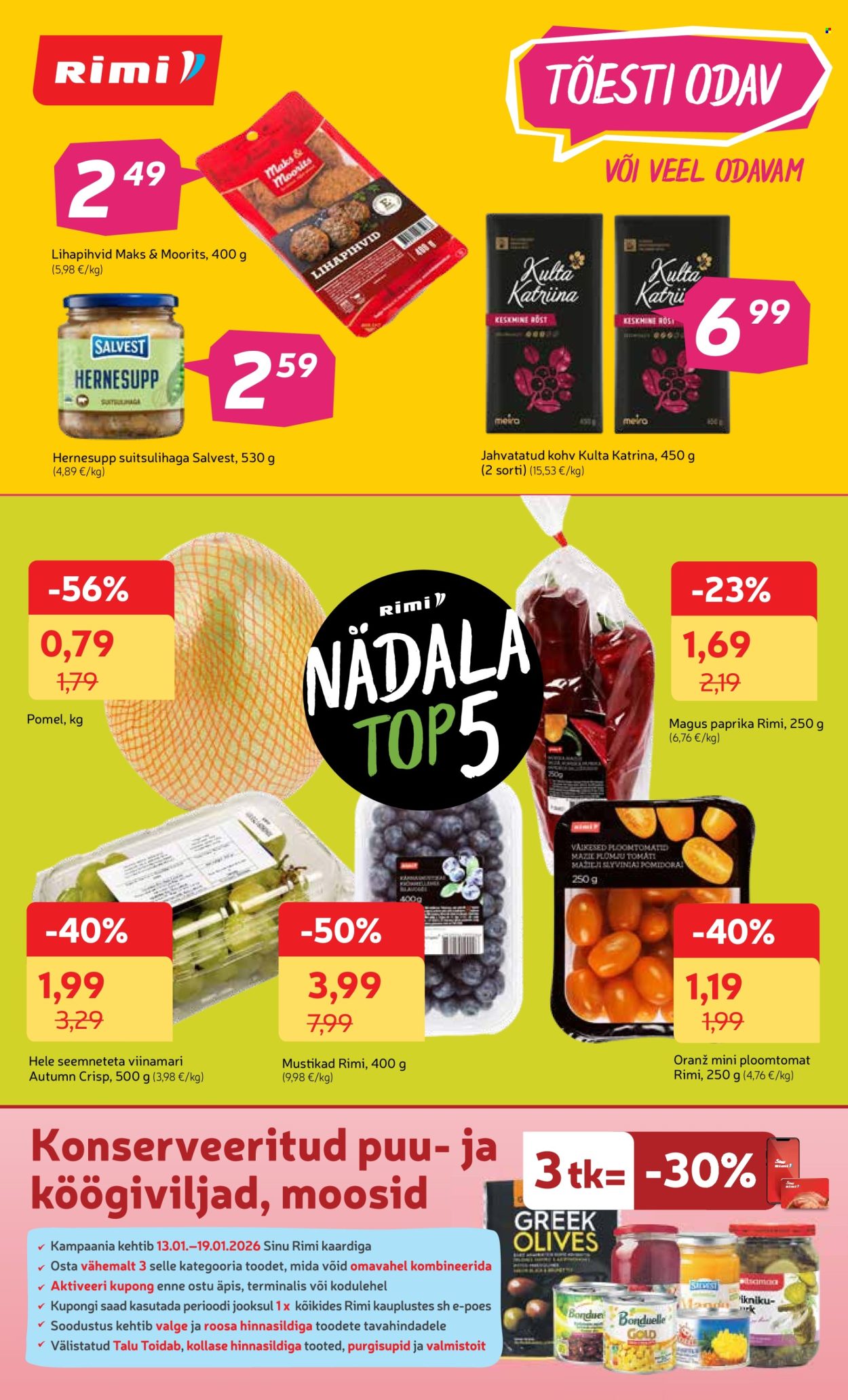 rimi - Rimi kliendileht - Kliendileht (13.01 - 19.01.2026) - page: 24