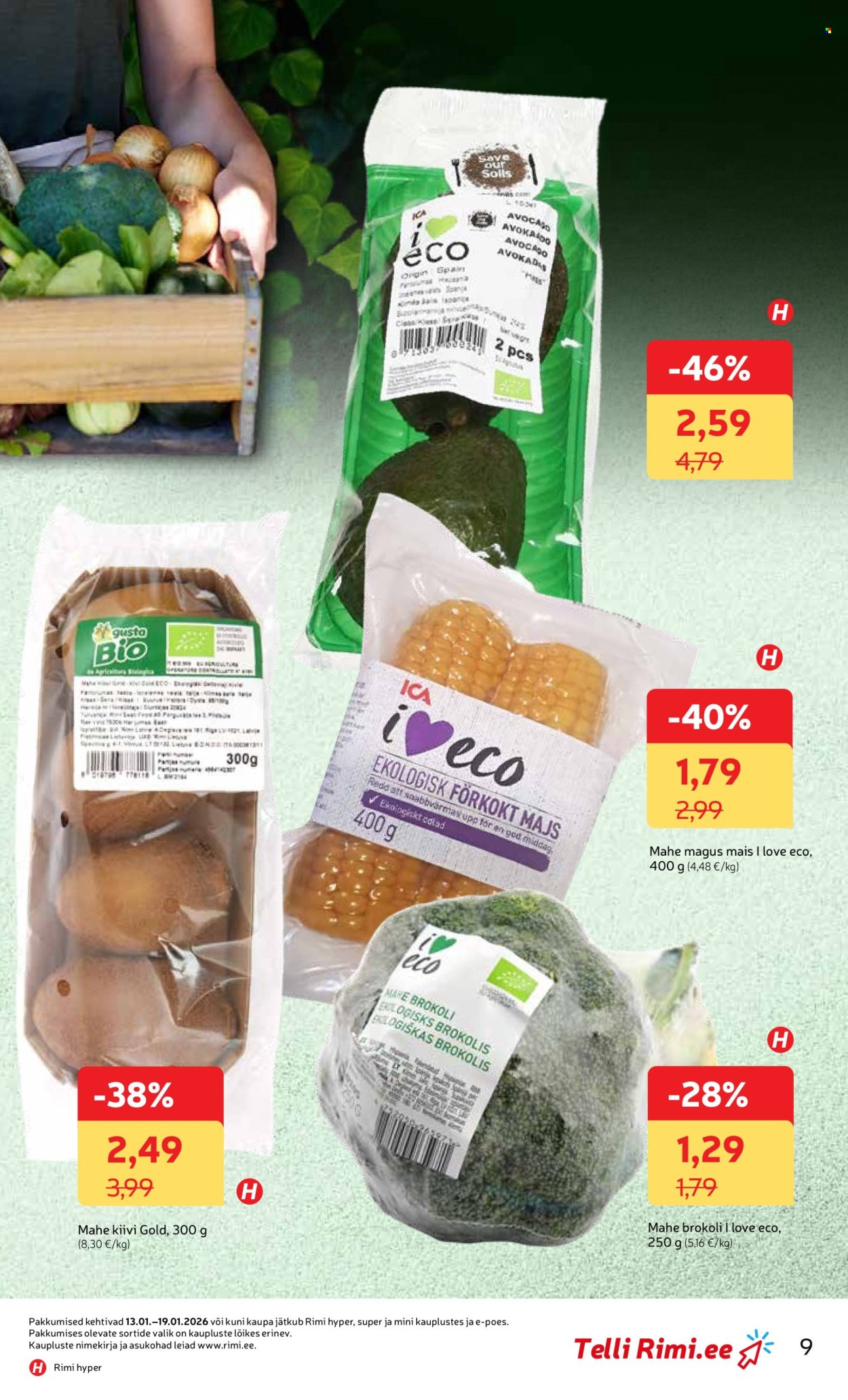 rimi - Rimi kliendileht - Kliendileht (13.01 - 19.01.2026) - page: 9
