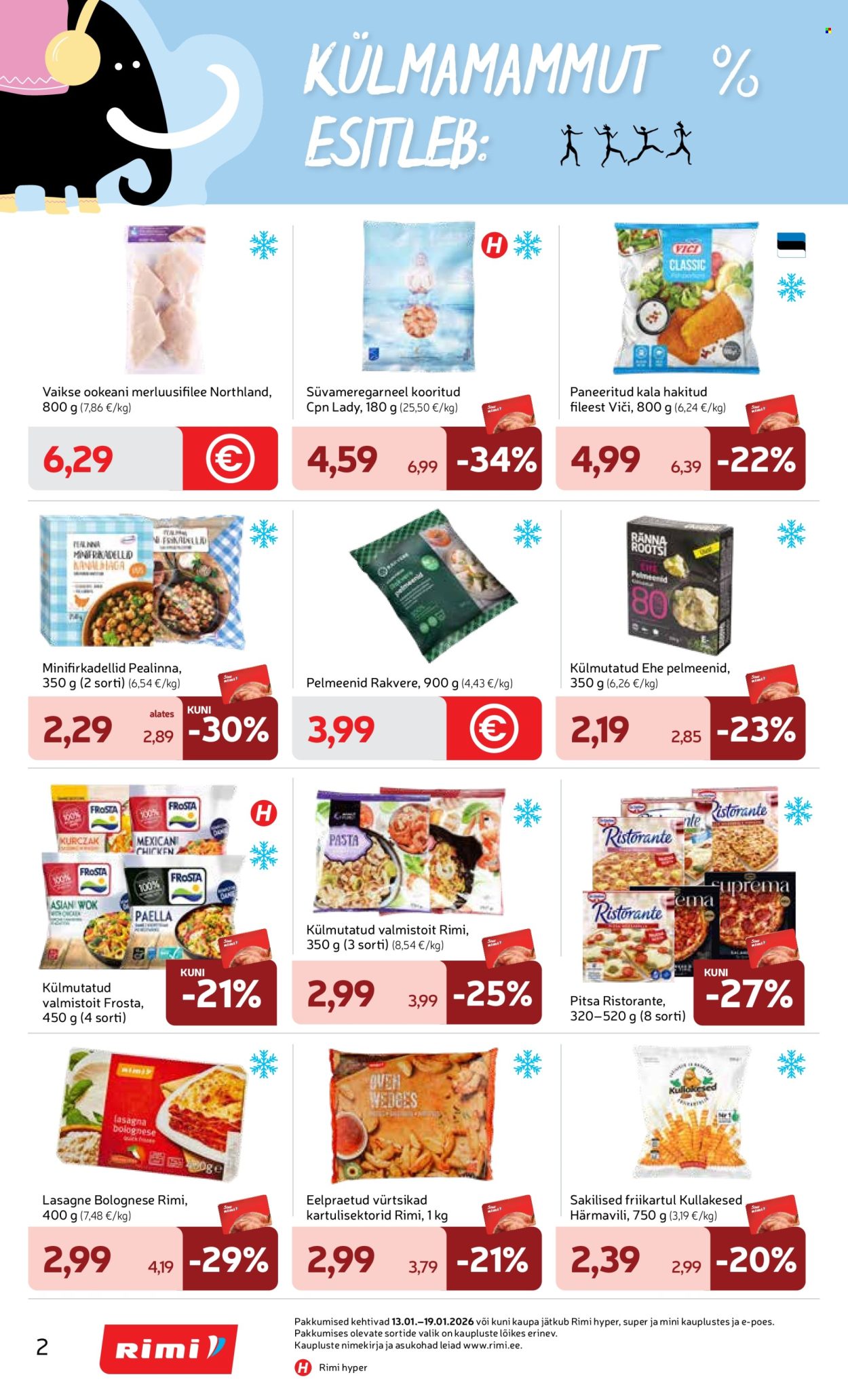 rimi - Rimi kliendileht - Kliendileht (13.01 - 19.01.2026) - page: 2