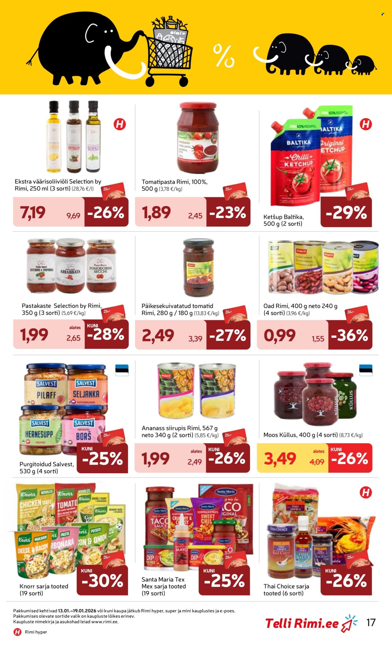rimi - Rimi kliendileht - Kliendileht (13.01 - 19.01.2026) - page: 17