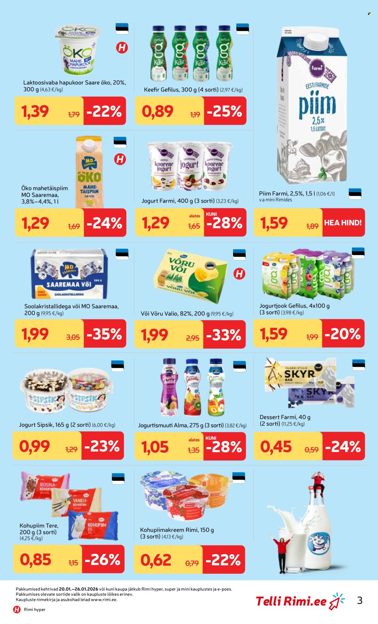 rimi - Rimi kliendileht - Kliendileht (20.01 - 26.01.2026) - page: 3