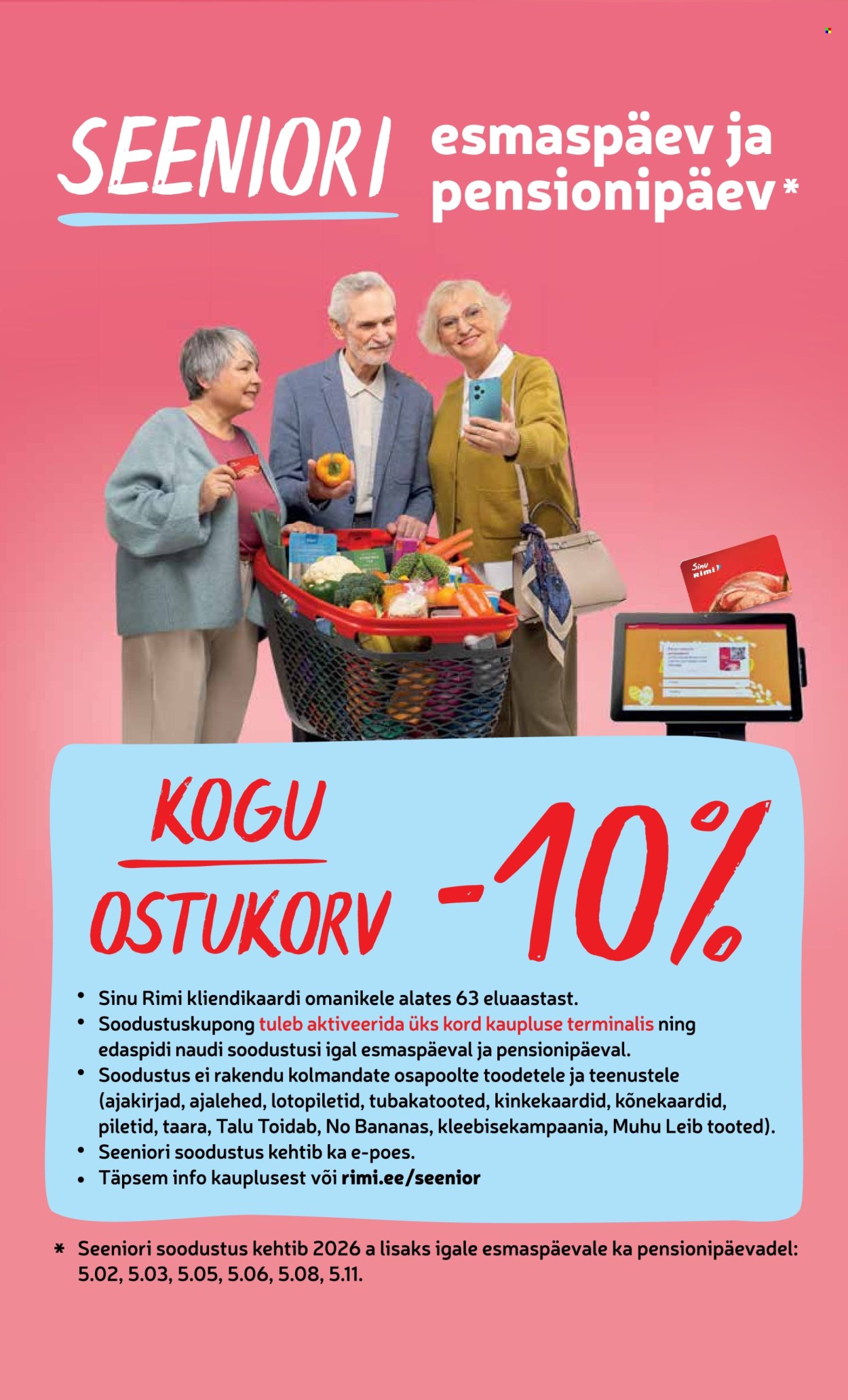 rimi - Rimi kliendileht - Kliendileht (20.01 - 26.01.2026) - page: 13