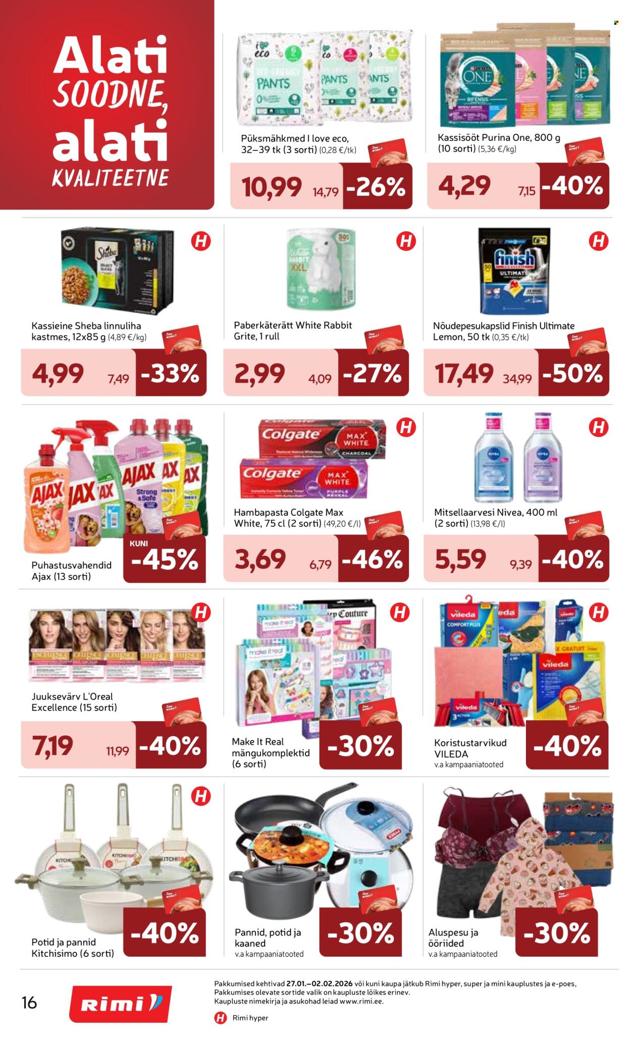 rimi - Rimi kliendileht - Kliendileht (27.01 - 2.02.2026) - page: 16