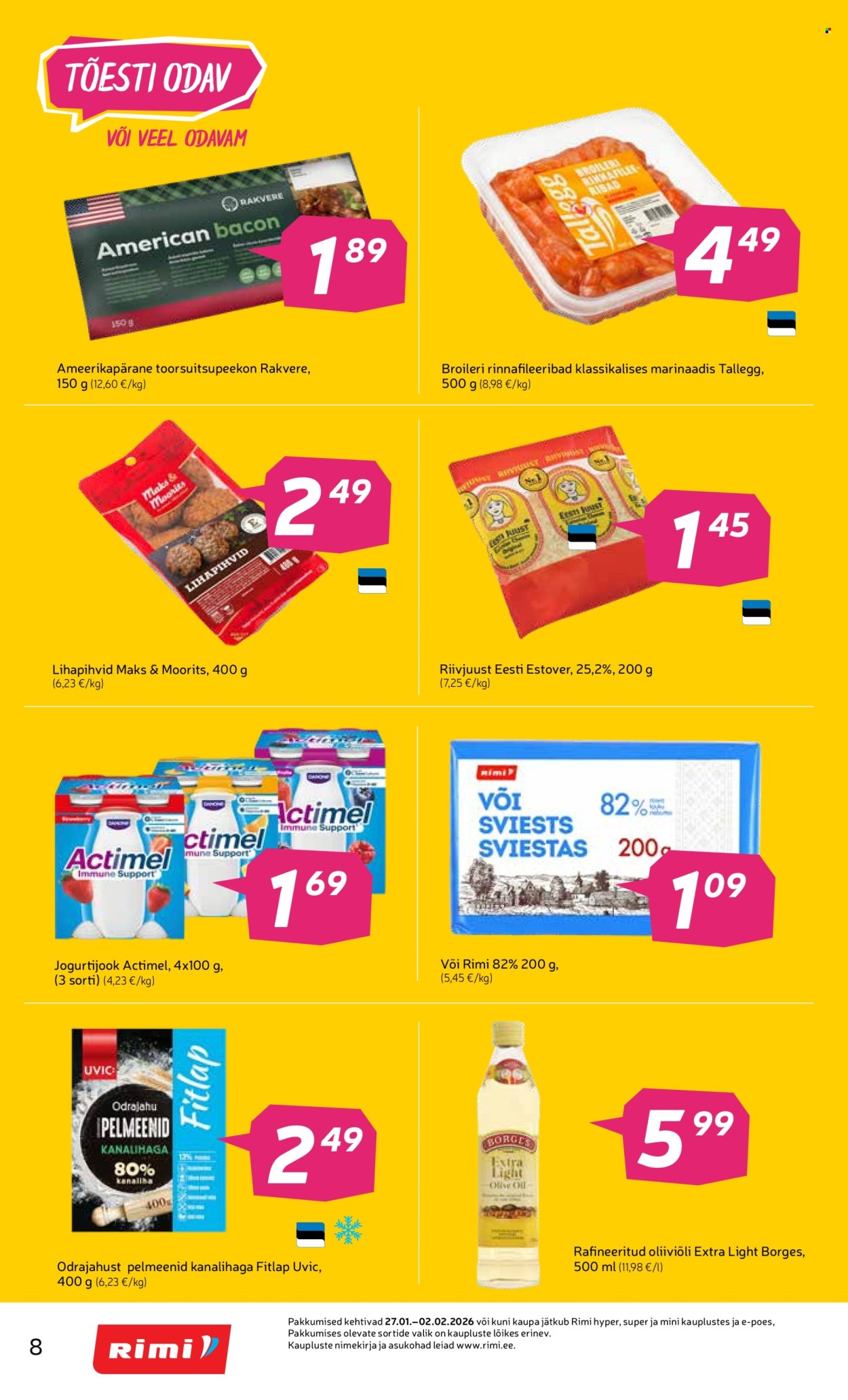 rimi - Rimi kliendileht - Kliendileht (27.01 - 2.02.2026) - page: 8