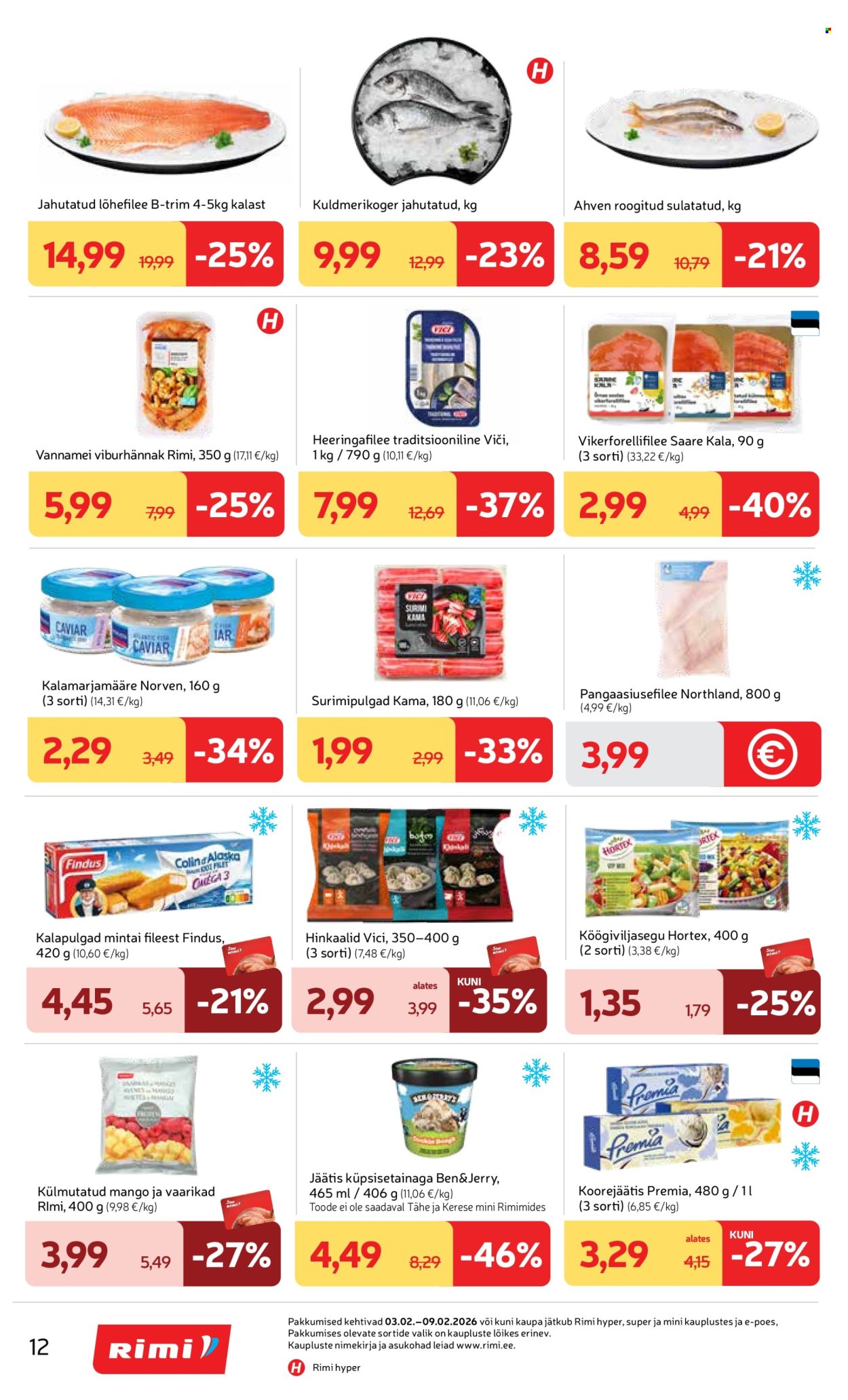 rimi - Rimi kliendileht - Kliendileht (3.02 - 9.02.2026) - page: 12