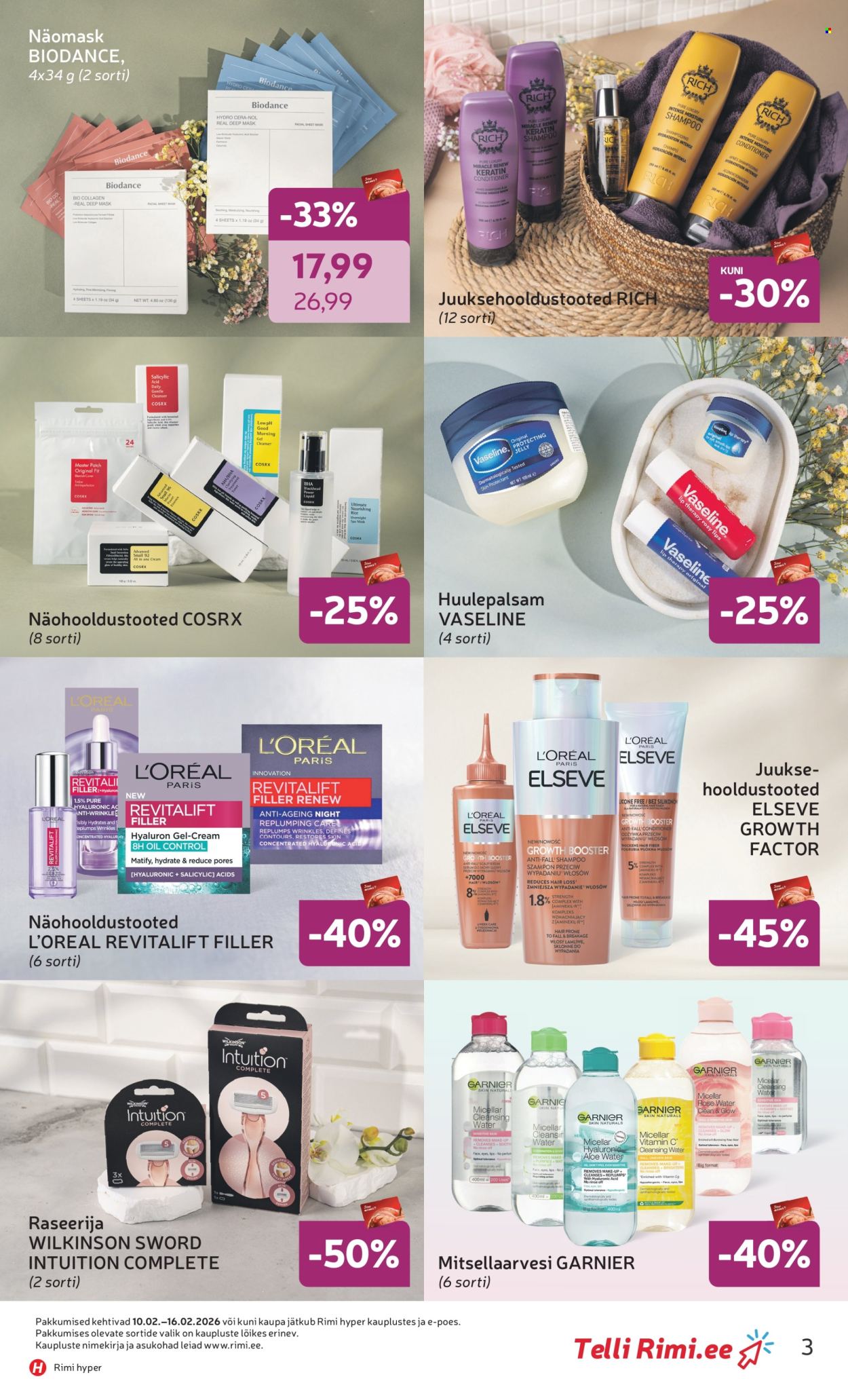 rimi - Rimi kliendileht - Kliendileht (10.02 - 16.02.2026) - page: 3