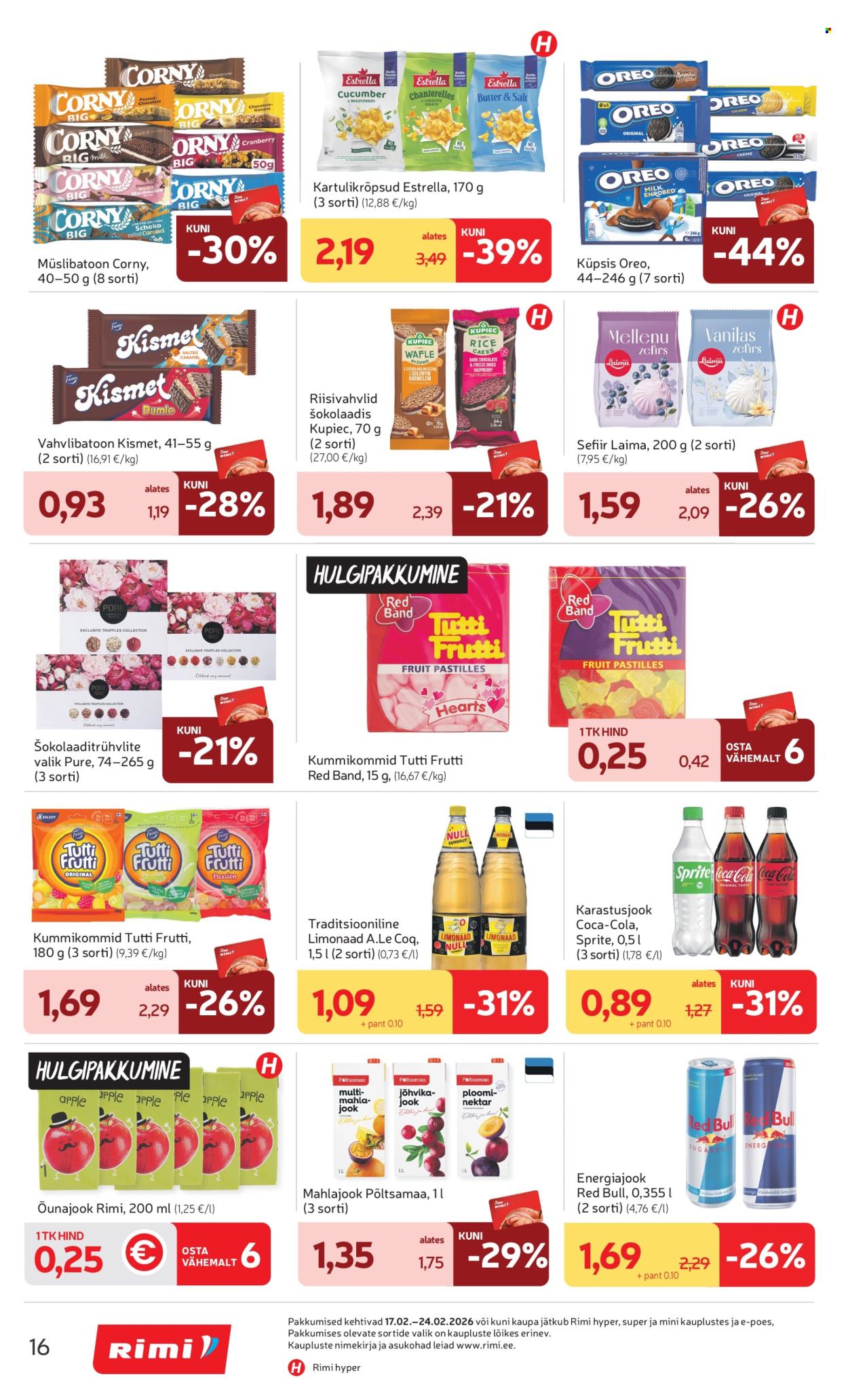 rimi - Rimi kliendileht - Kliendileht (17.02 - 23.02.2026) - page: 16