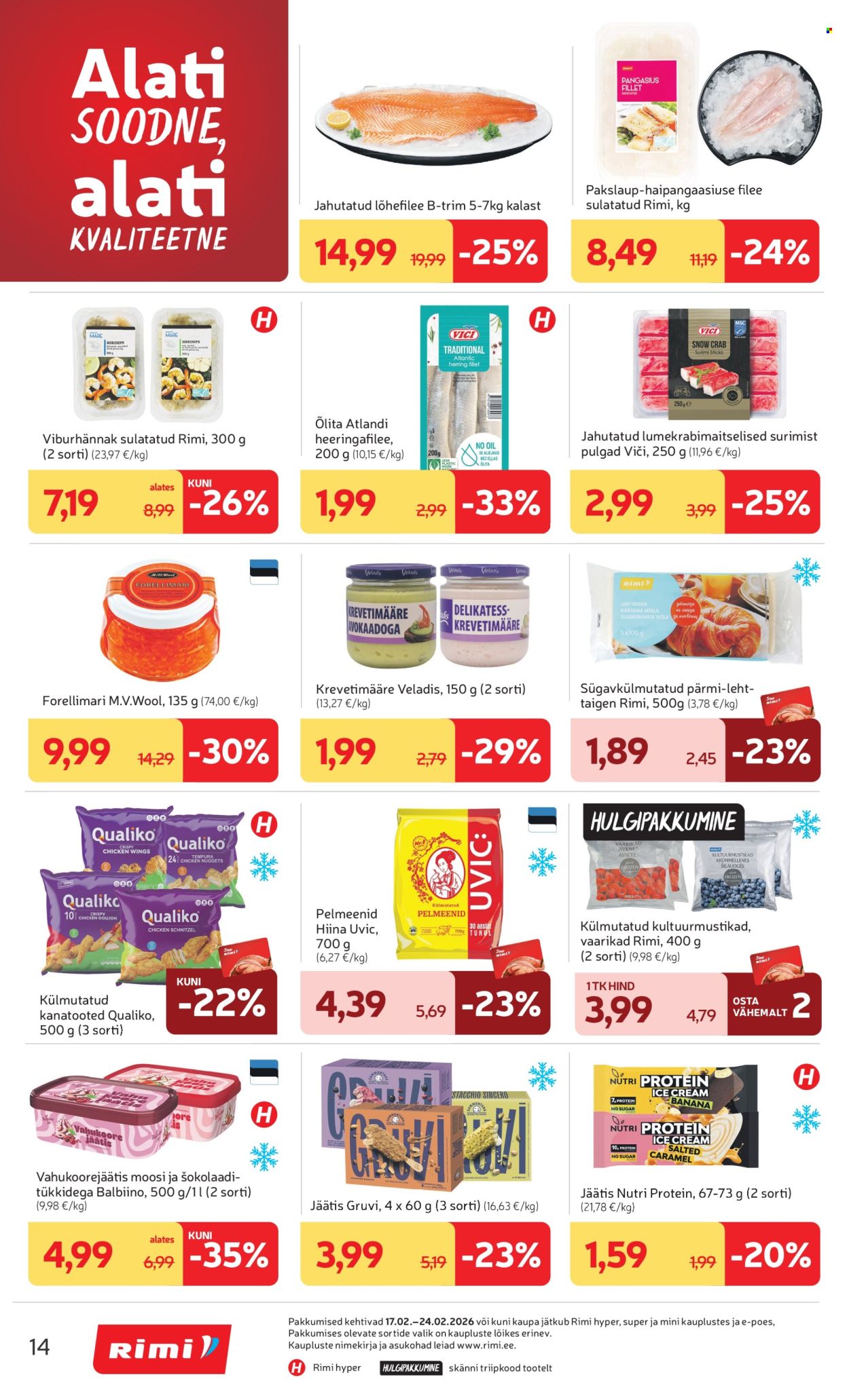 rimi - Rimi kliendileht - Kliendileht (17.02 - 23.02.2026) - page: 14