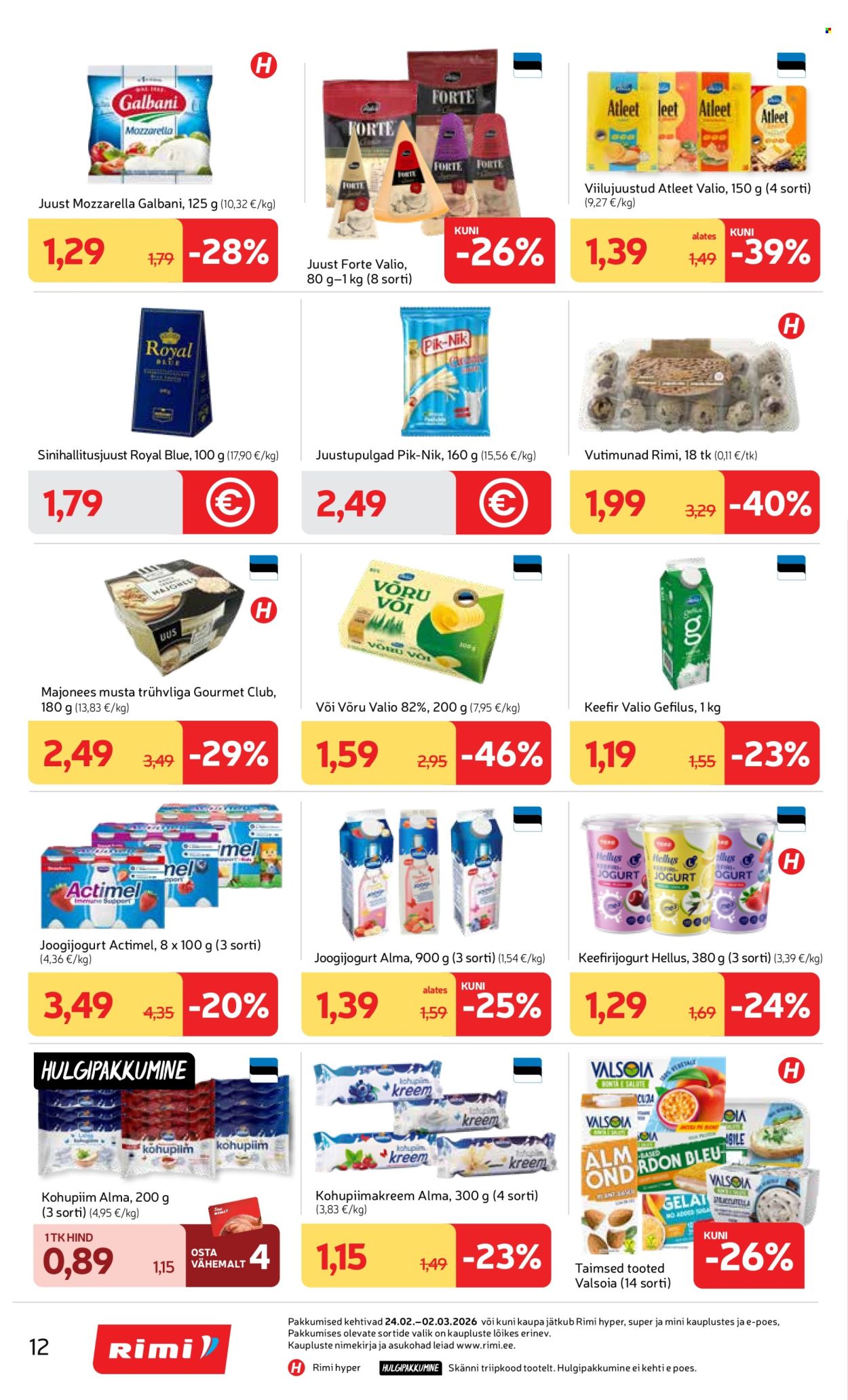 rimi - Rimi kliendileht - Kliendileht (24.02 - 3.03.2026) - page: 12