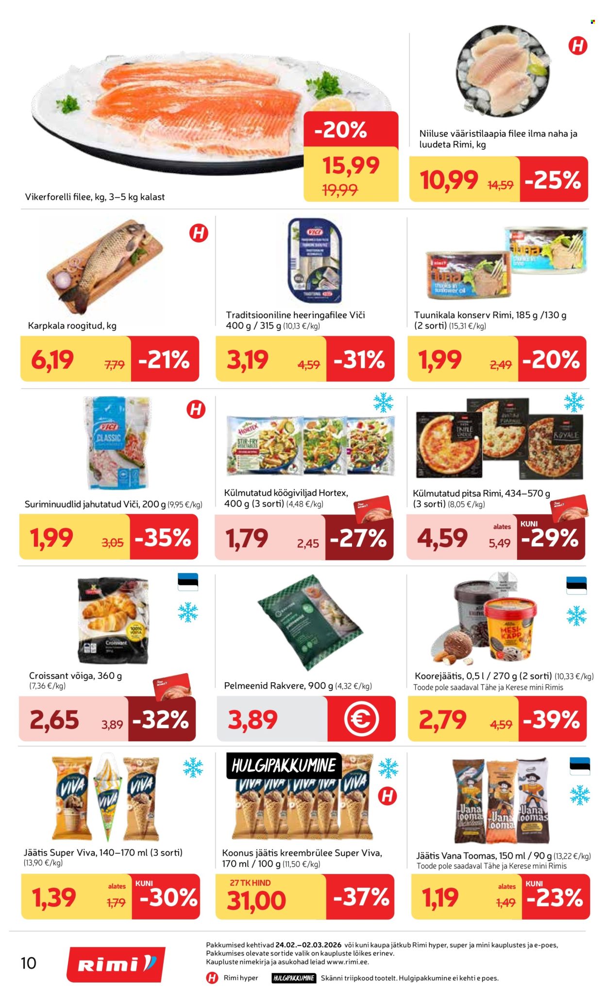rimi - Rimi kliendileht - Kliendileht (24.02 - 3.03.2026) - page: 10