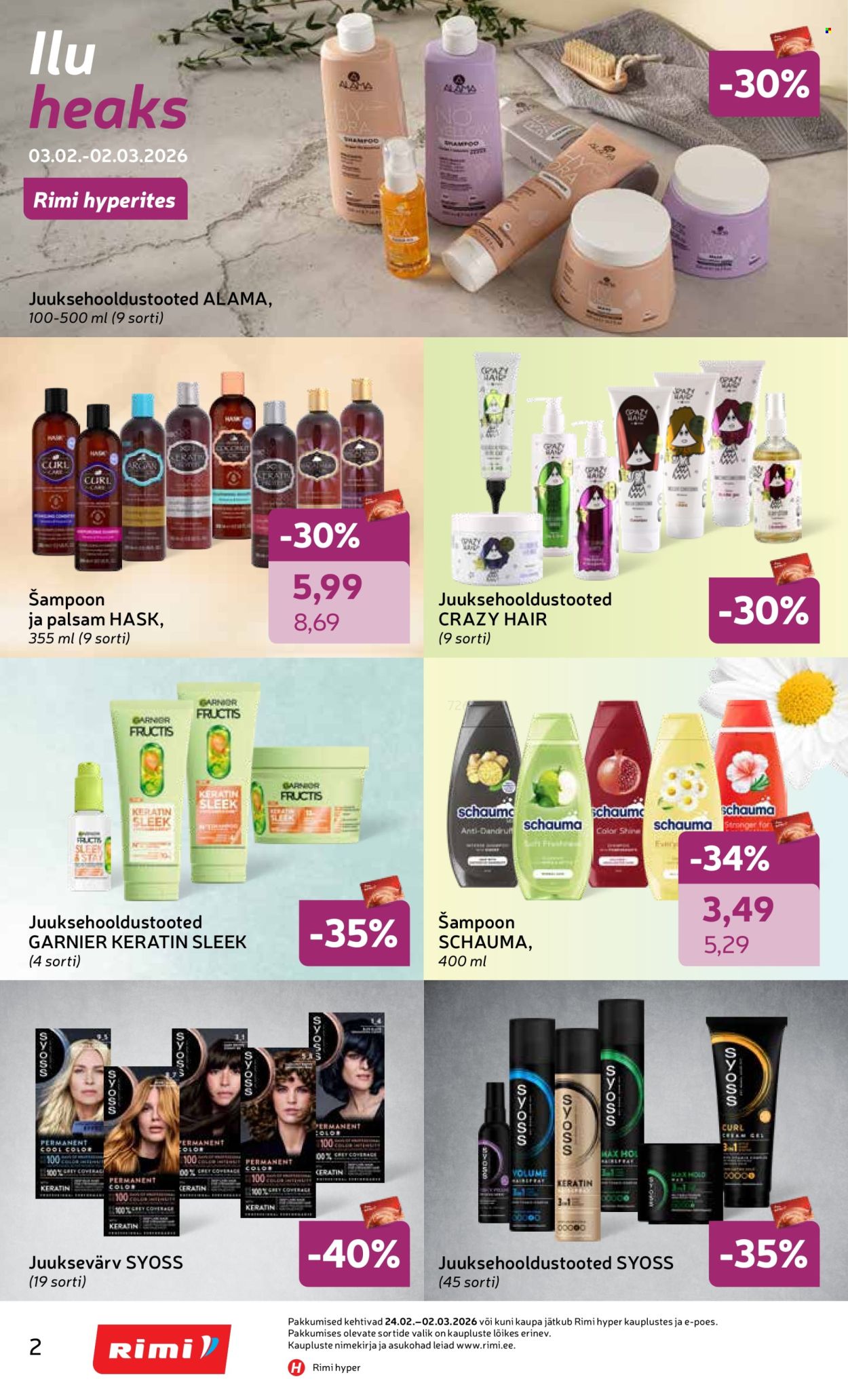 rimi - Rimi kliendileht - Kliendileht (24.02 - 3.03.2026) - page: 2