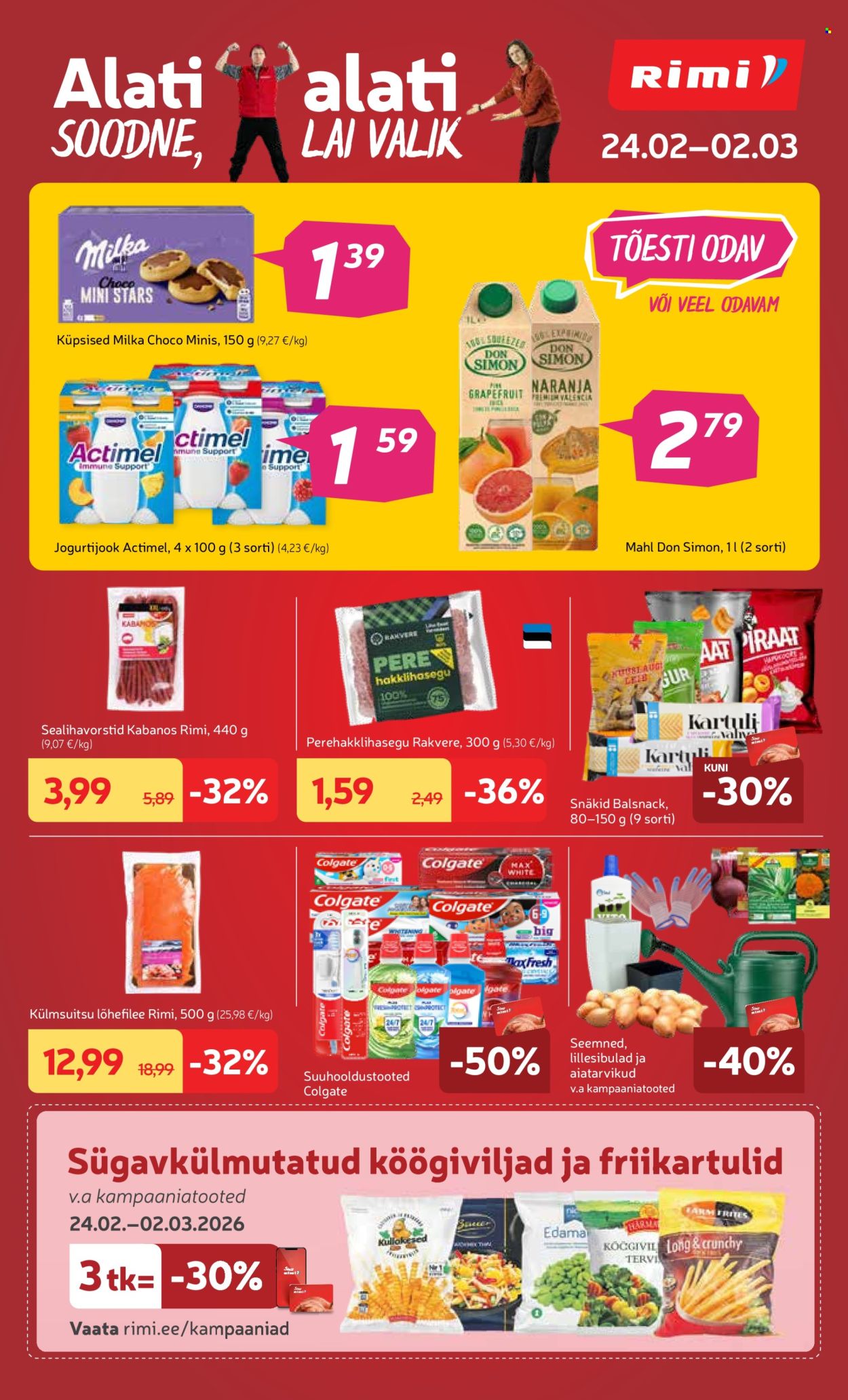 rimi - Rimi kliendileht - Kliendileht (24.02 - 3.03.2026) - page: 18