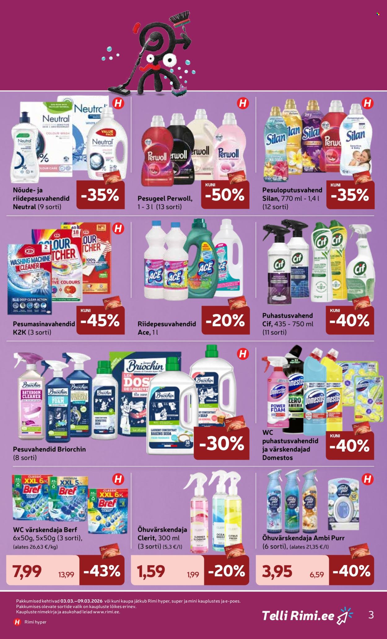 rimi - Rimi kliendileht - Kliendileht (3.03 - 9.03.2026) - page: 3