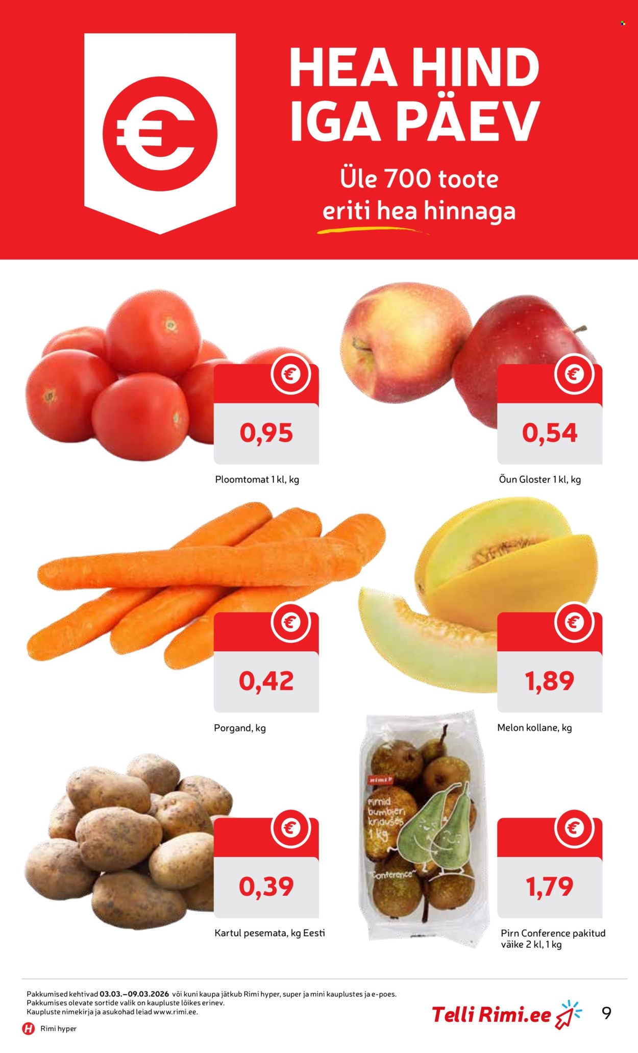 rimi - Rimi kliendileht - Kliendileht (3.03 - 9.03.2026) - page: 9