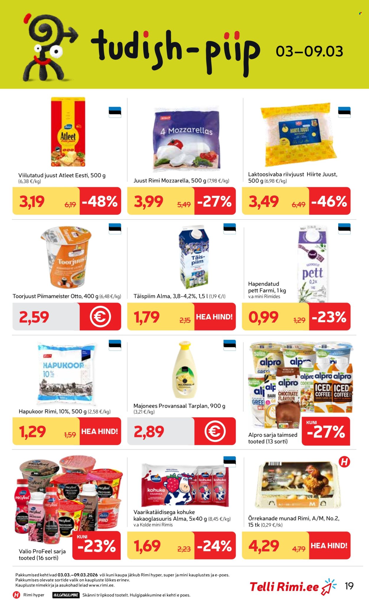 rimi - Rimi kliendileht - Kliendileht (3.03 - 9.03.2026) - page: 19