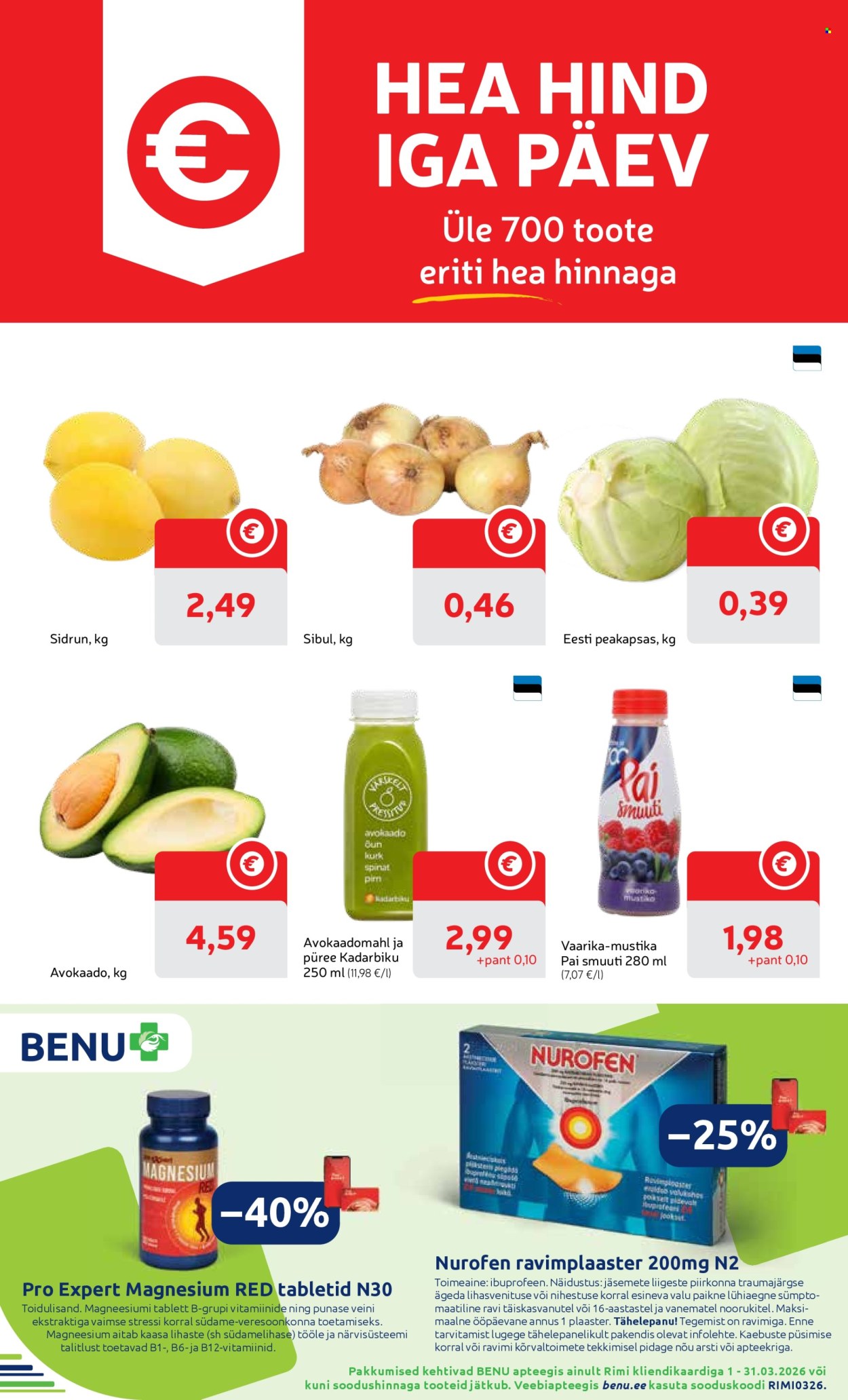 rimi - Rimi kliendileht - Kliendileht (10.03 - 16.03.2026) - page: 11