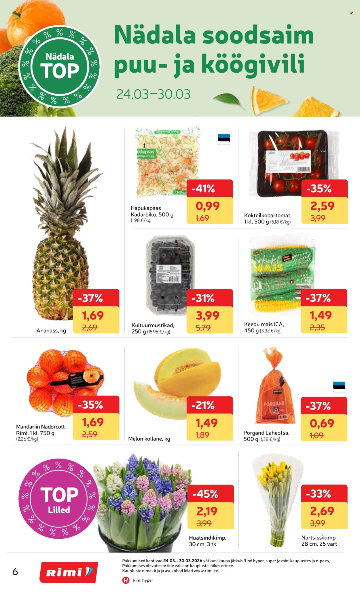 rimi - Rimi kliendileht - Kliendileht (24.03 - 30.03.2026) - page: 6