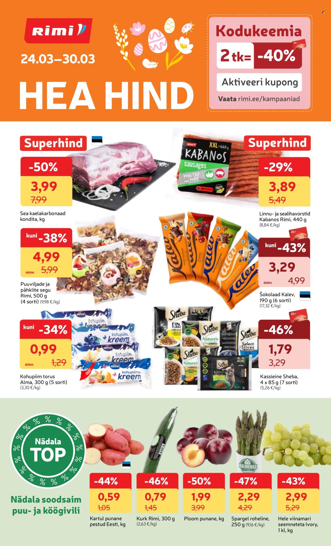 rimi - Rimi kliendileht - Kliendileht (24.03 - 30.03.2026)