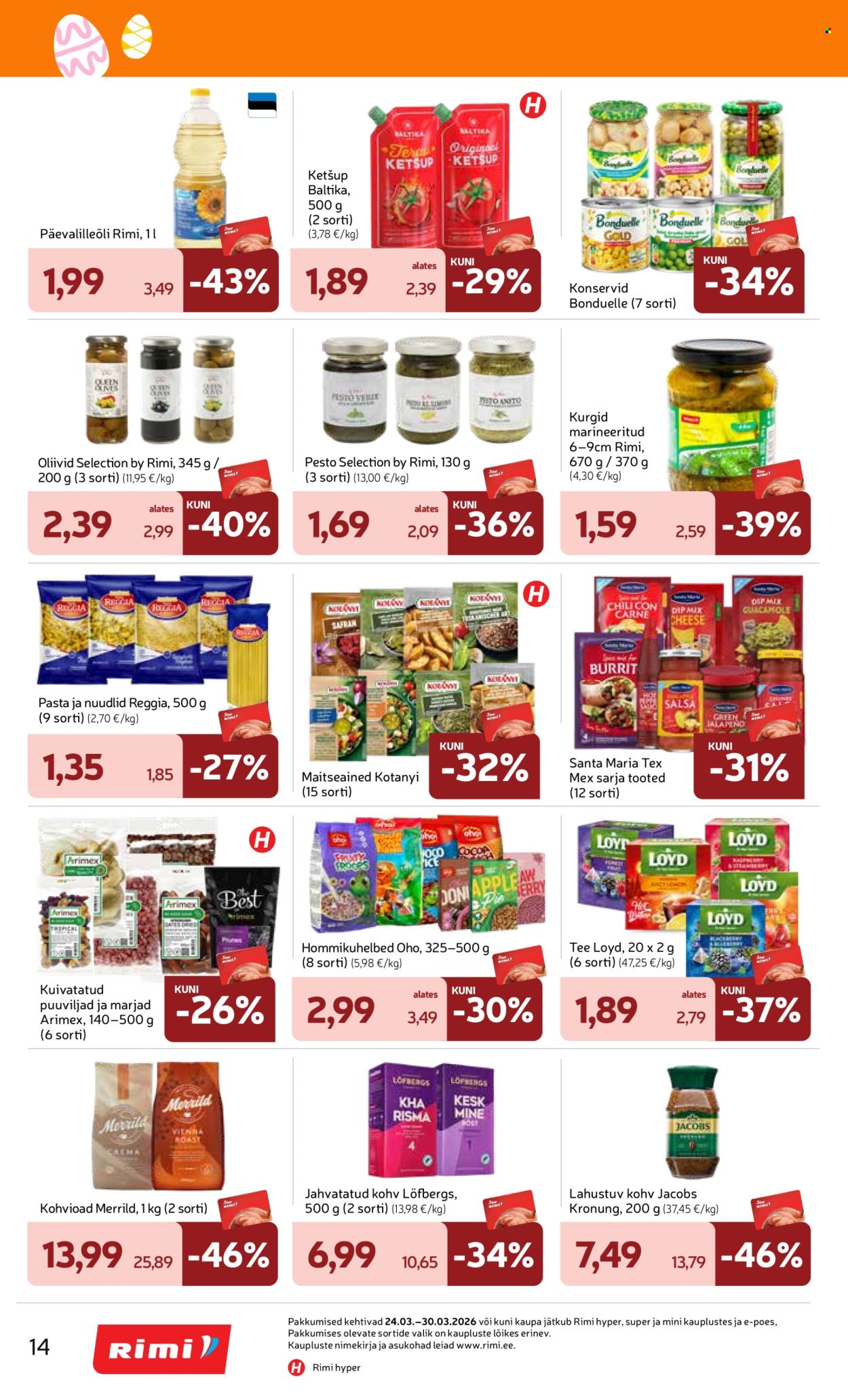 rimi - Rimi kliendileht - Kliendileht (24.03 - 30.03.2026) - page: 14