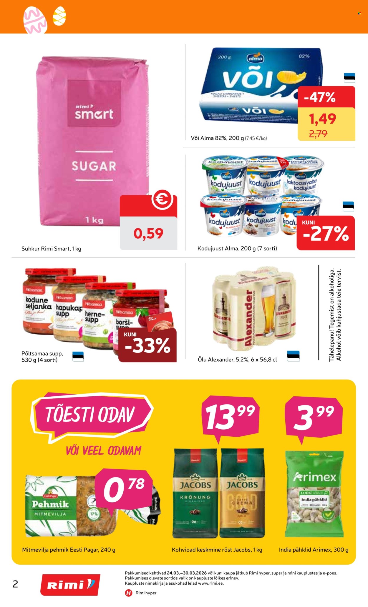 rimi - Rimi kliendileht - Kliendileht (24.03 - 30.03.2026) - page: 2