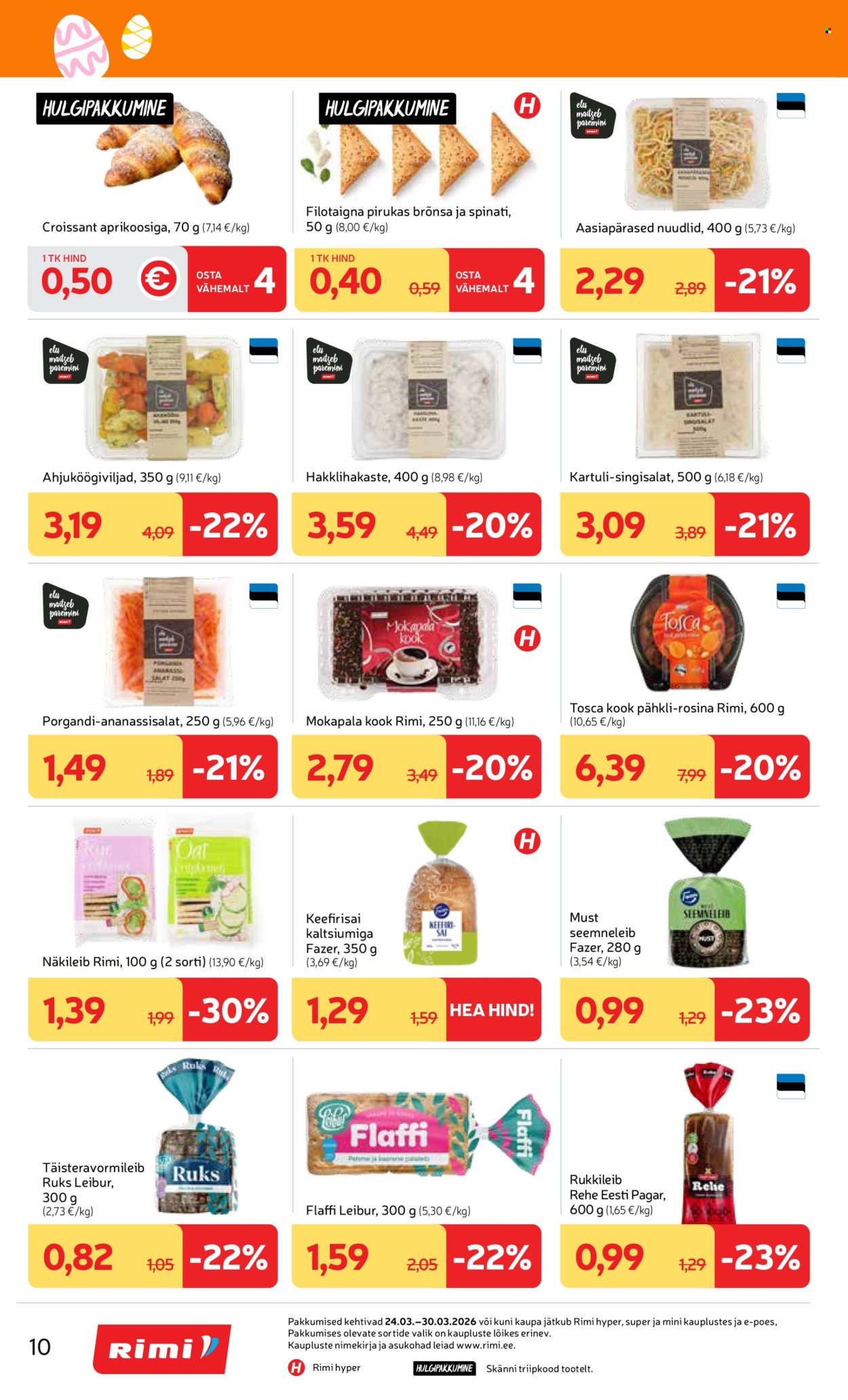 rimi - Rimi kliendileht - Kliendileht (24.03 - 30.03.2026) - page: 10