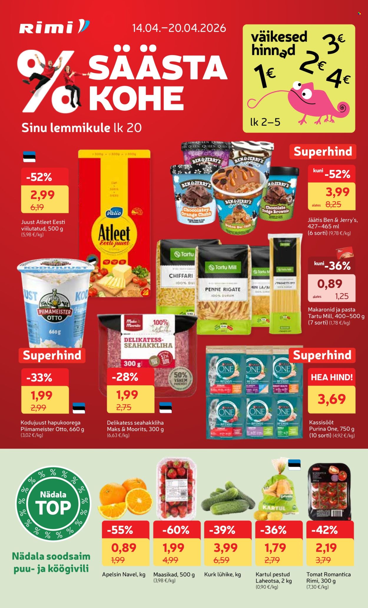 rimi - Rimi kliendileht - Kliendileht (14.04 - 20.04.2026)