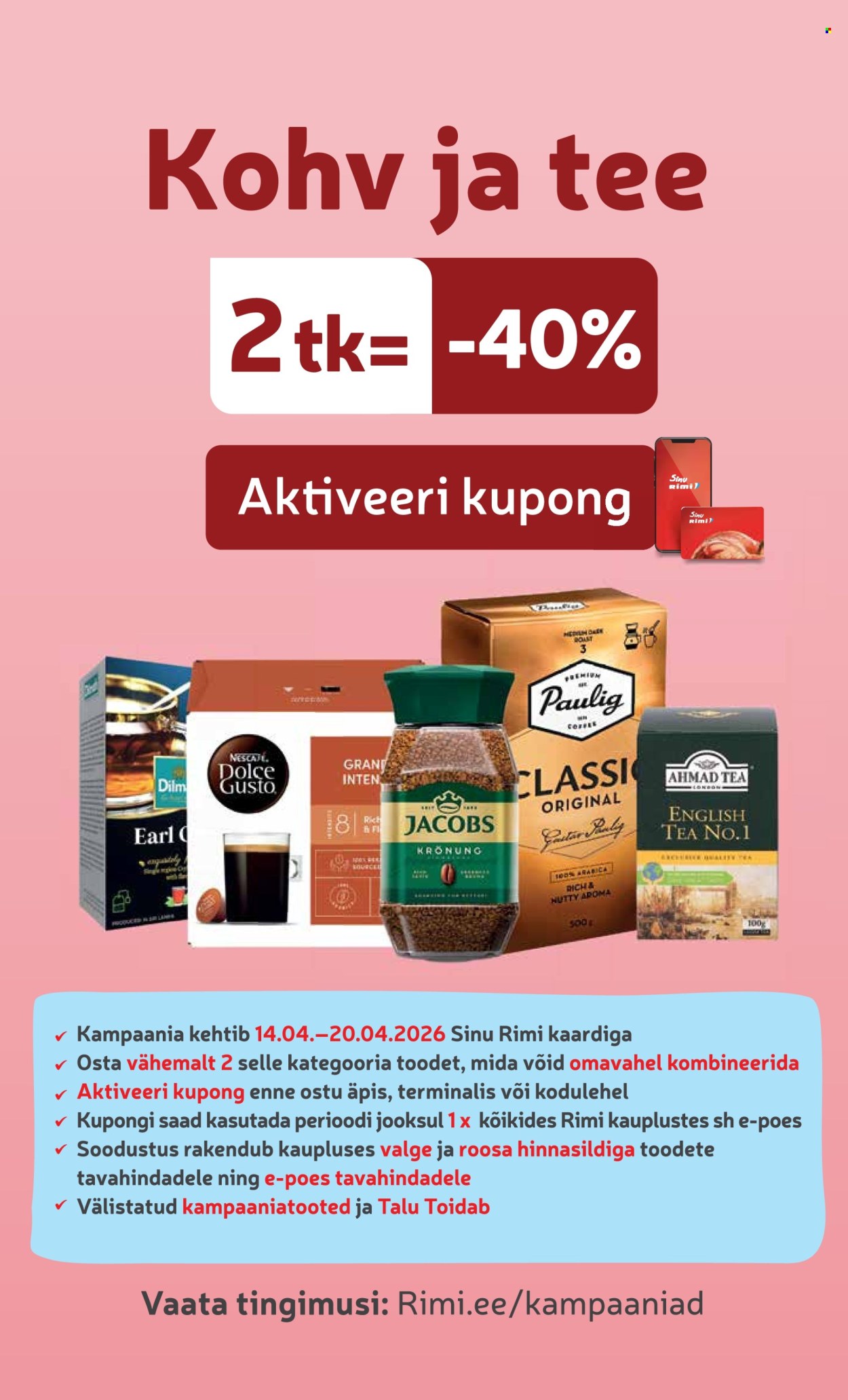 rimi - Rimi kliendileht - Kliendileht (14.04 - 20.04.2026) - page: 22