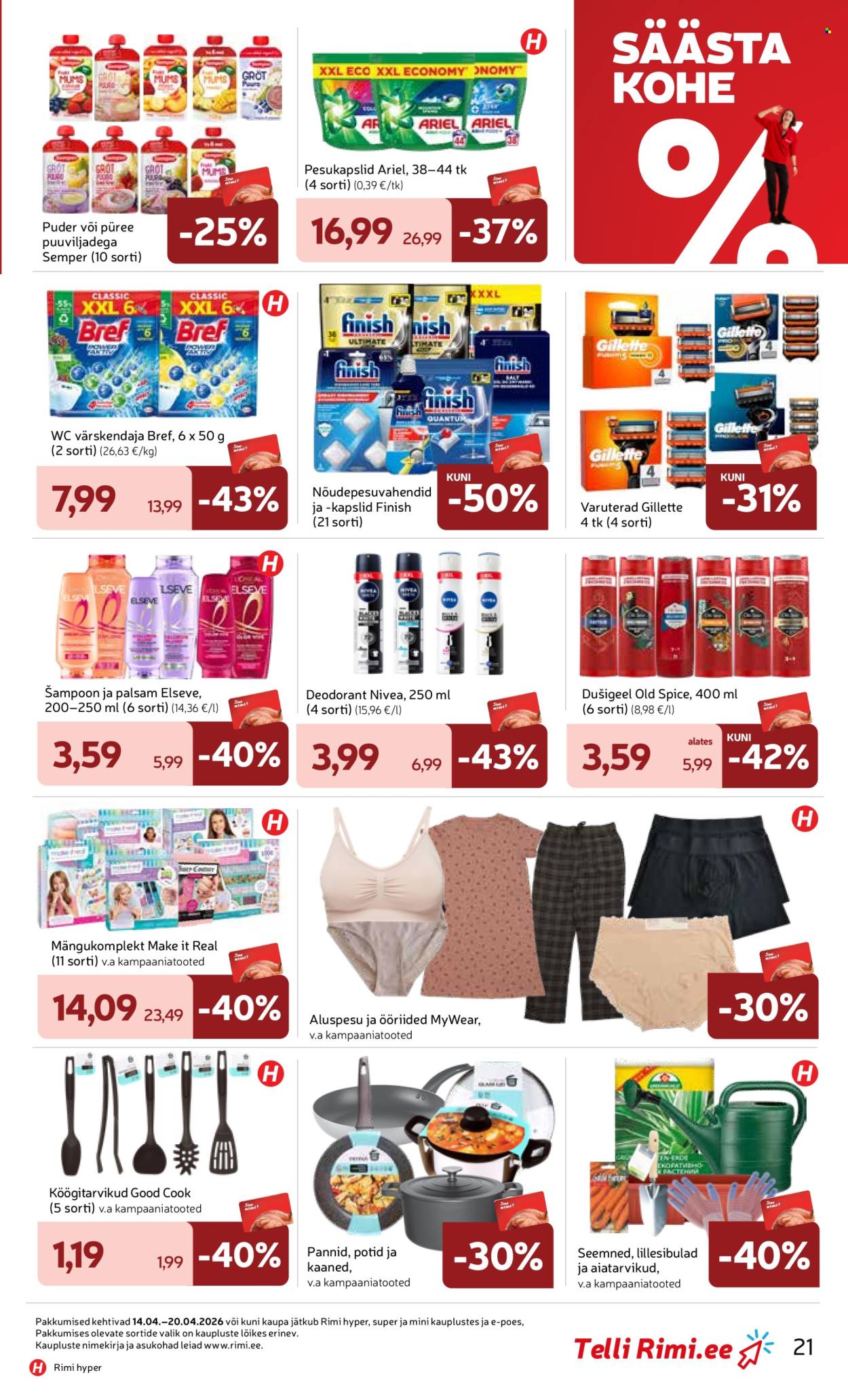 rimi - Rimi kliendileht - Kliendileht (14.04 - 20.04.2026) - page: 21