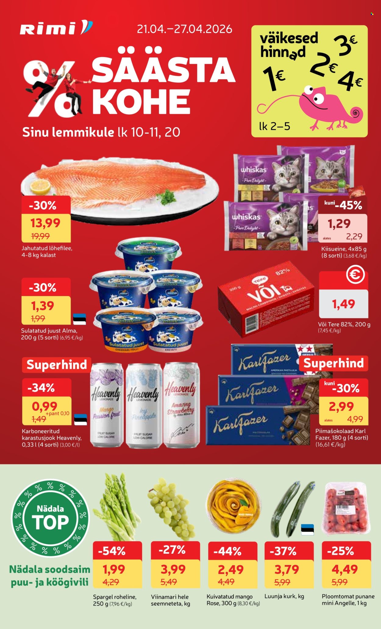 rimi - Rimi kliendileht - Kliendileht (21.04 - 27.04.2026)