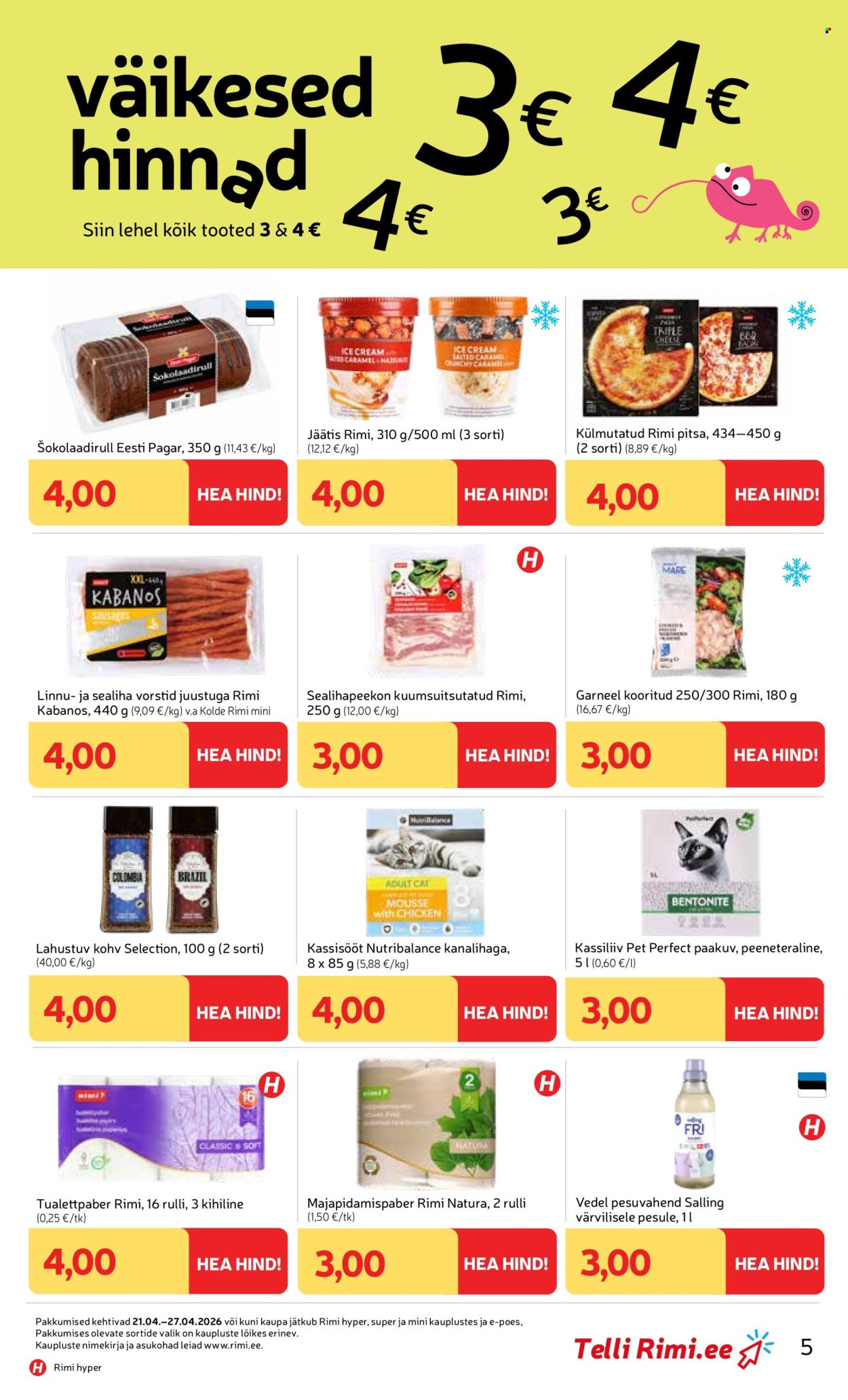 rimi - Rimi kliendileht - Kliendileht (21.04 - 27.04.2026) - page: 5