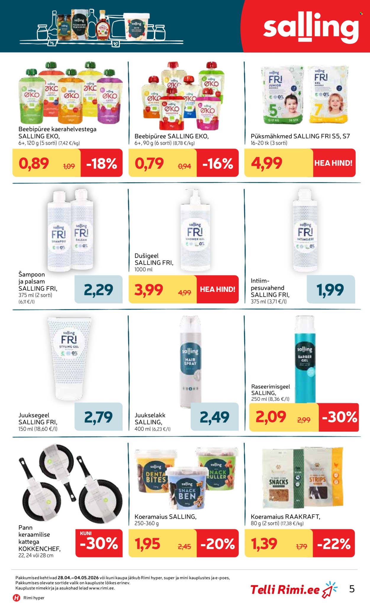rimi - Rimi kliendileht - Kliendileht (28.04 - 4.05.2026) - page: 5