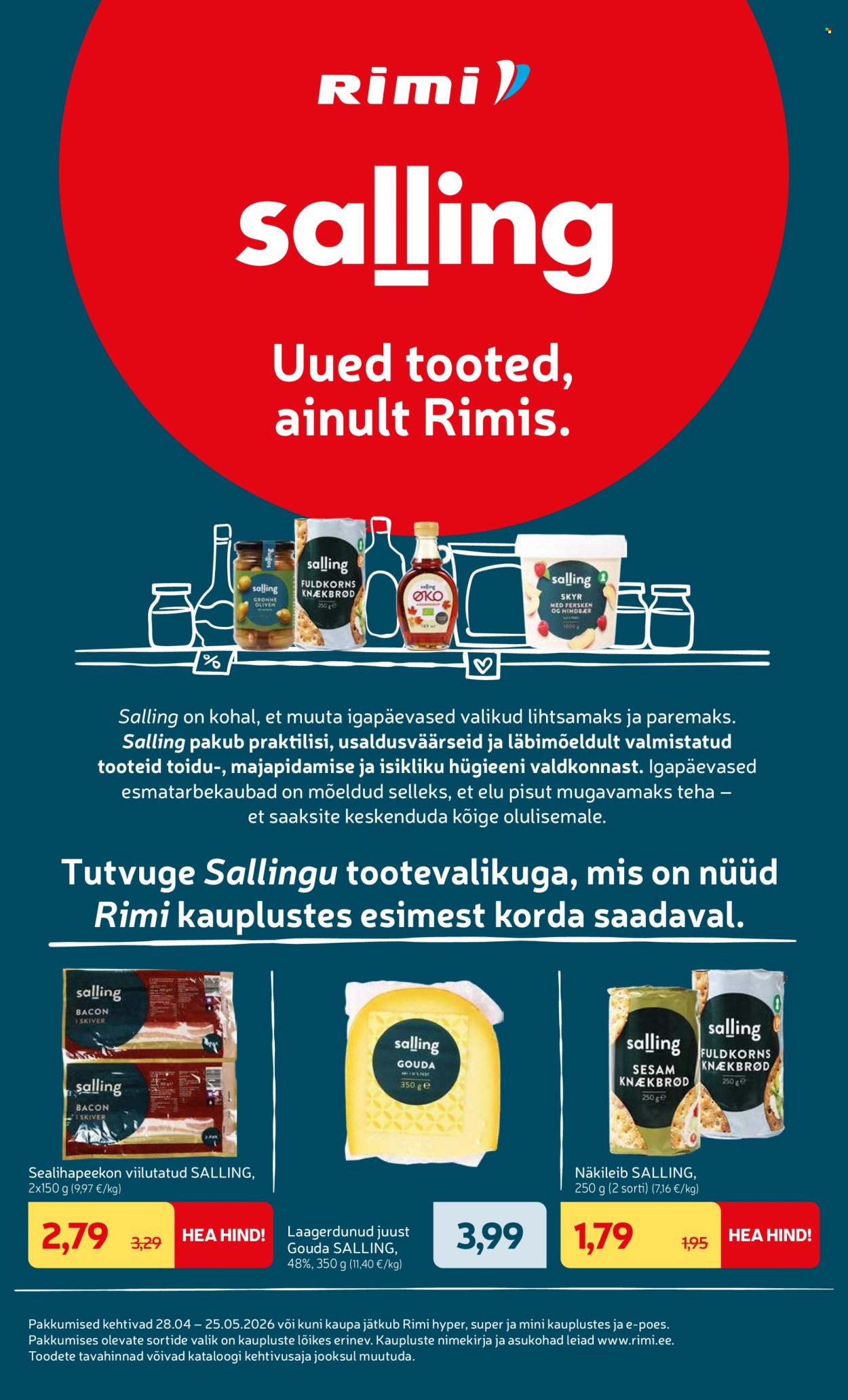rimi - Rimi kliendileht - Rimi Salling tootekataloog