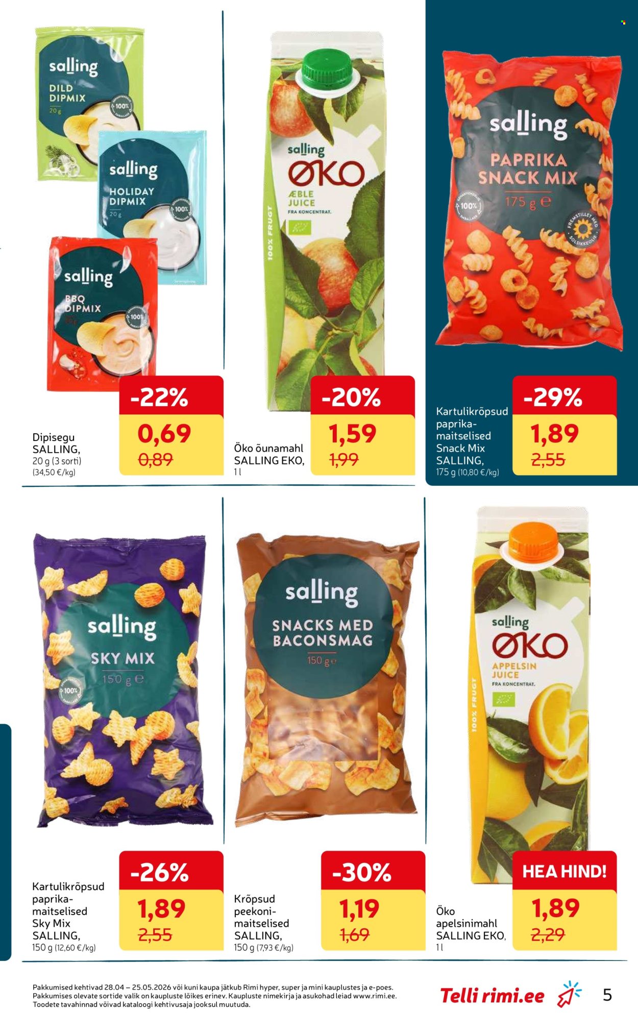 rimi - Rimi kliendileht - Rimi Salling tootekataloog - page: 5