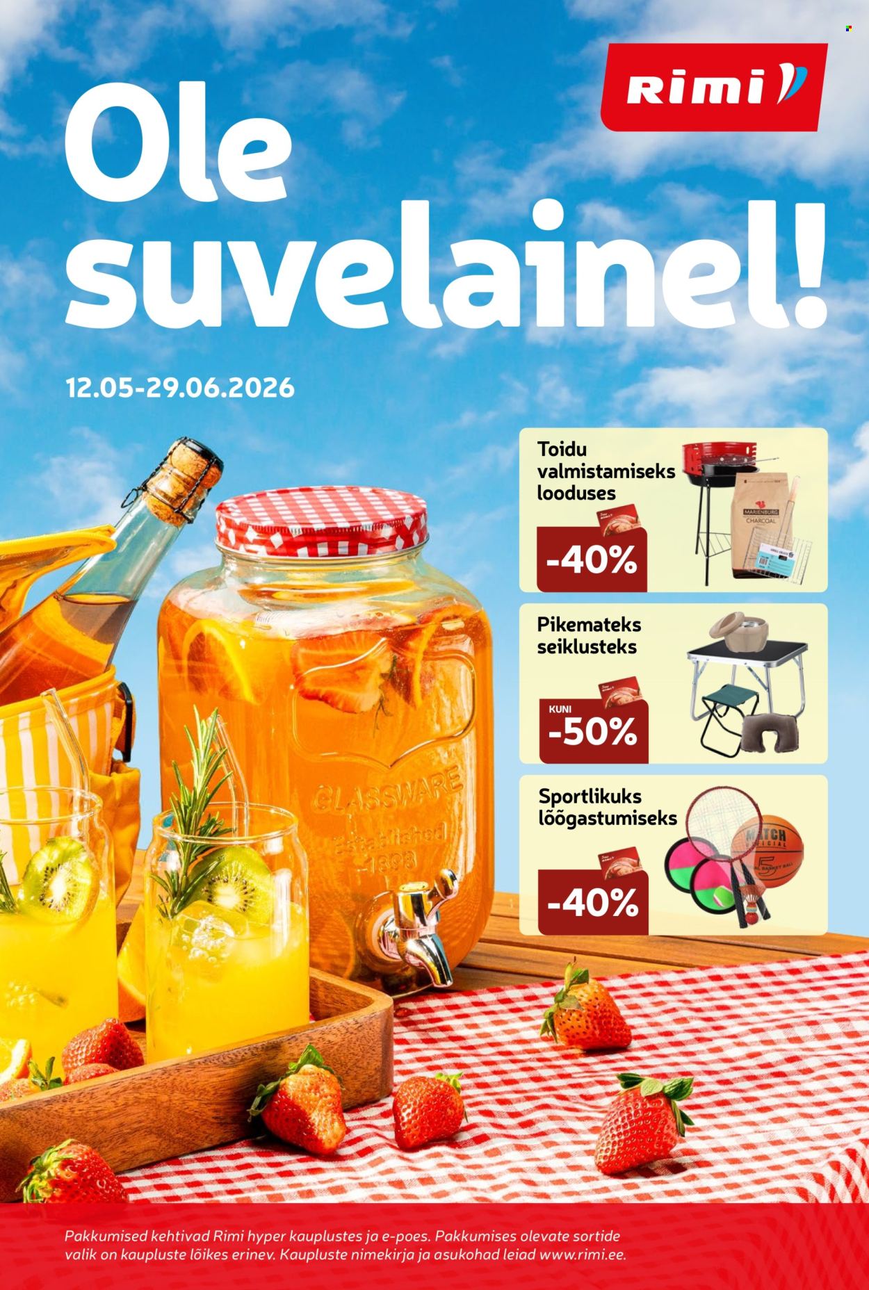 rimi - Rimi kliendileht - suvekataloog (12.05 - 29.06.2026)